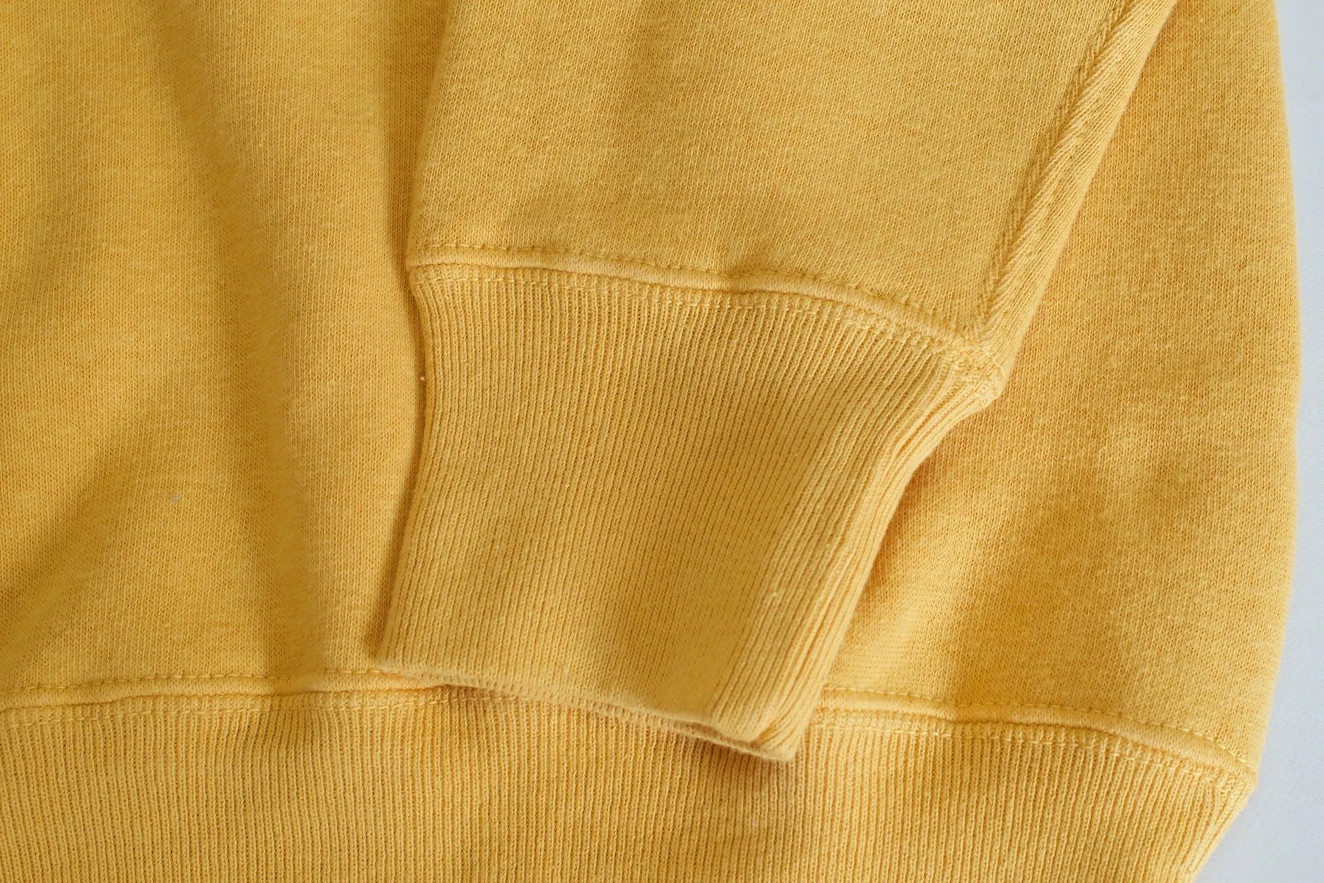 Dubble Works 11oz "Tsuri-ami" Loopwheeled Sweatshirt (Citrus Yellow)