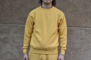 Dubble Works 11oz "Tsuri-ami" Loopwheeled Sweatshirt (Citrus Yellow)
