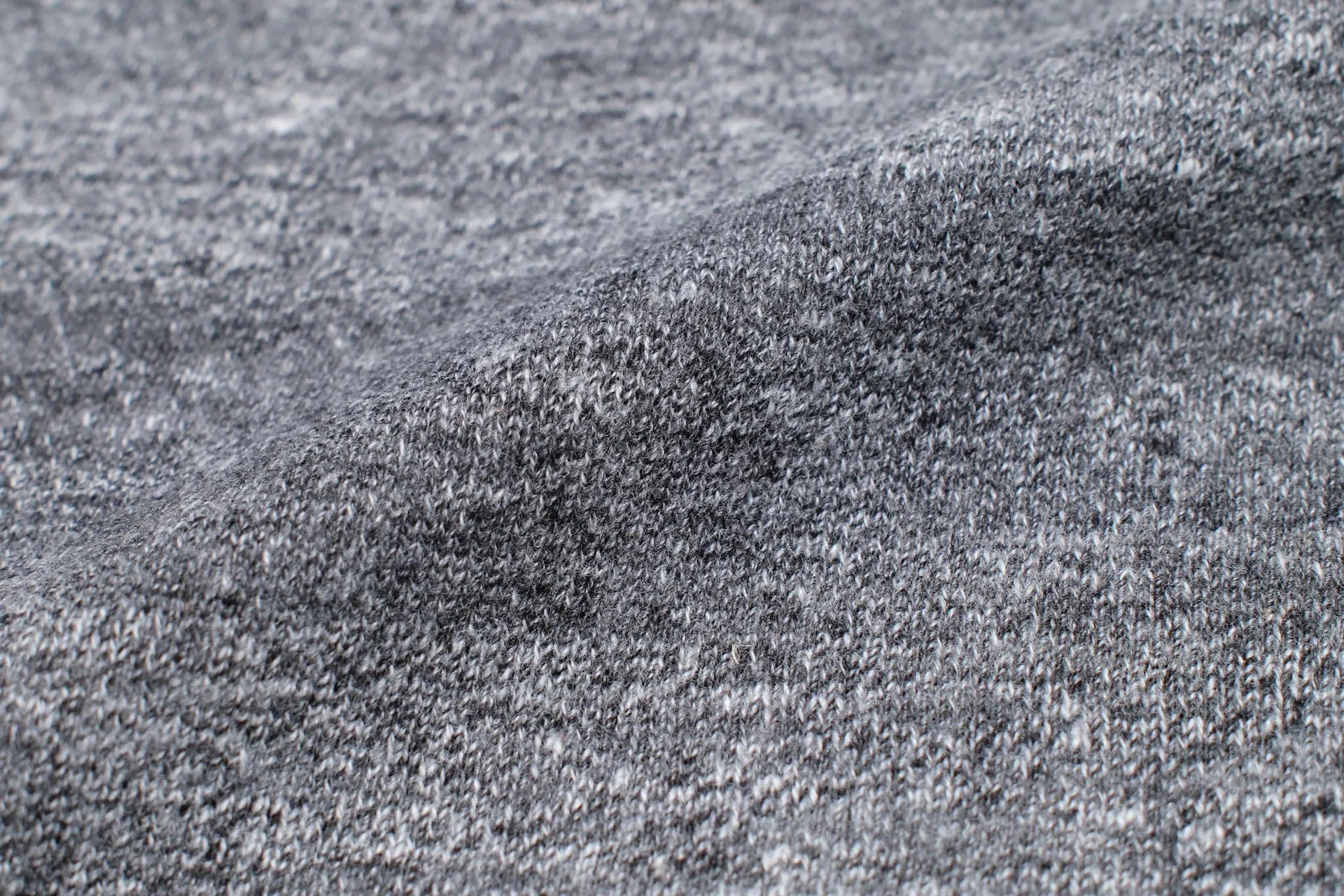 Dubble Works 11oz "Tsuri-ami" Loopwheeled Sweatshirt (Heather Charcoal)
