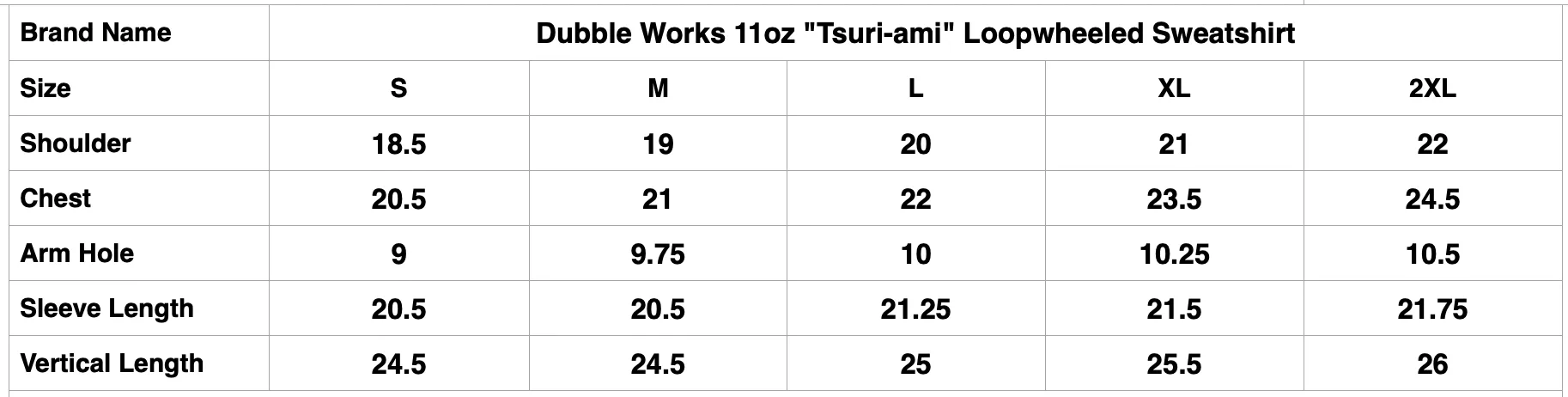Dubble Works 11oz "Tsuri-ami" Loopwheeled Sweatshirt (Turquoise Blue)