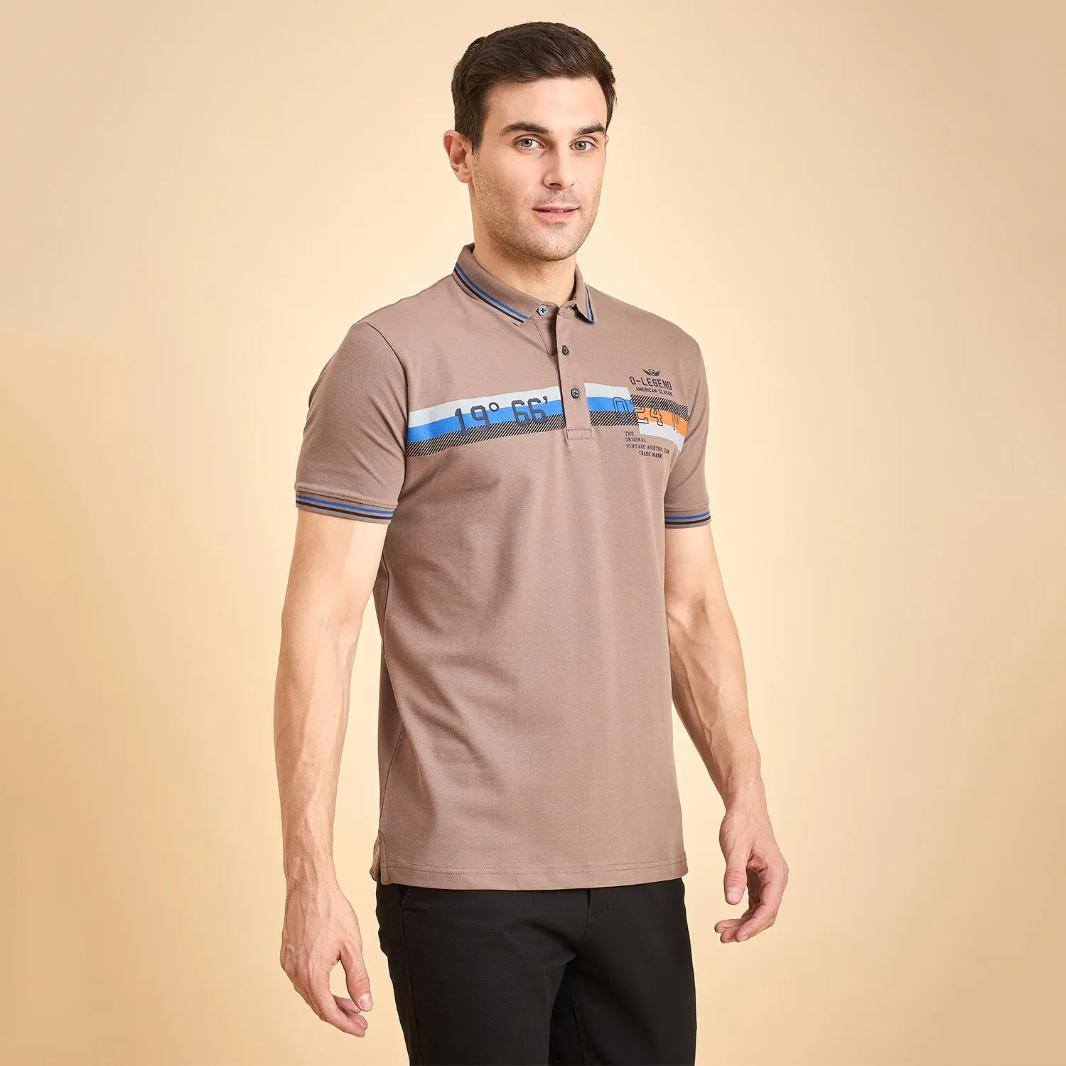 Duke Men Half Sleeve Cotton Polo Tshirt (ON3169)