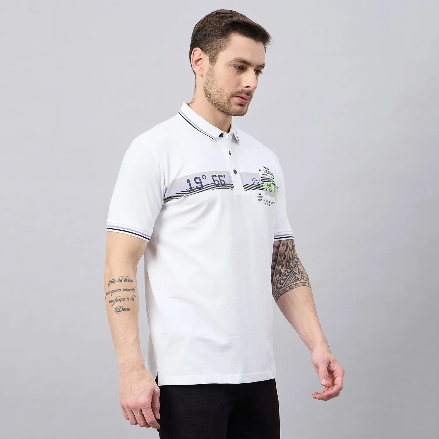 Duke Men Half Sleeve Cotton Polo Tshirt (ON3169)