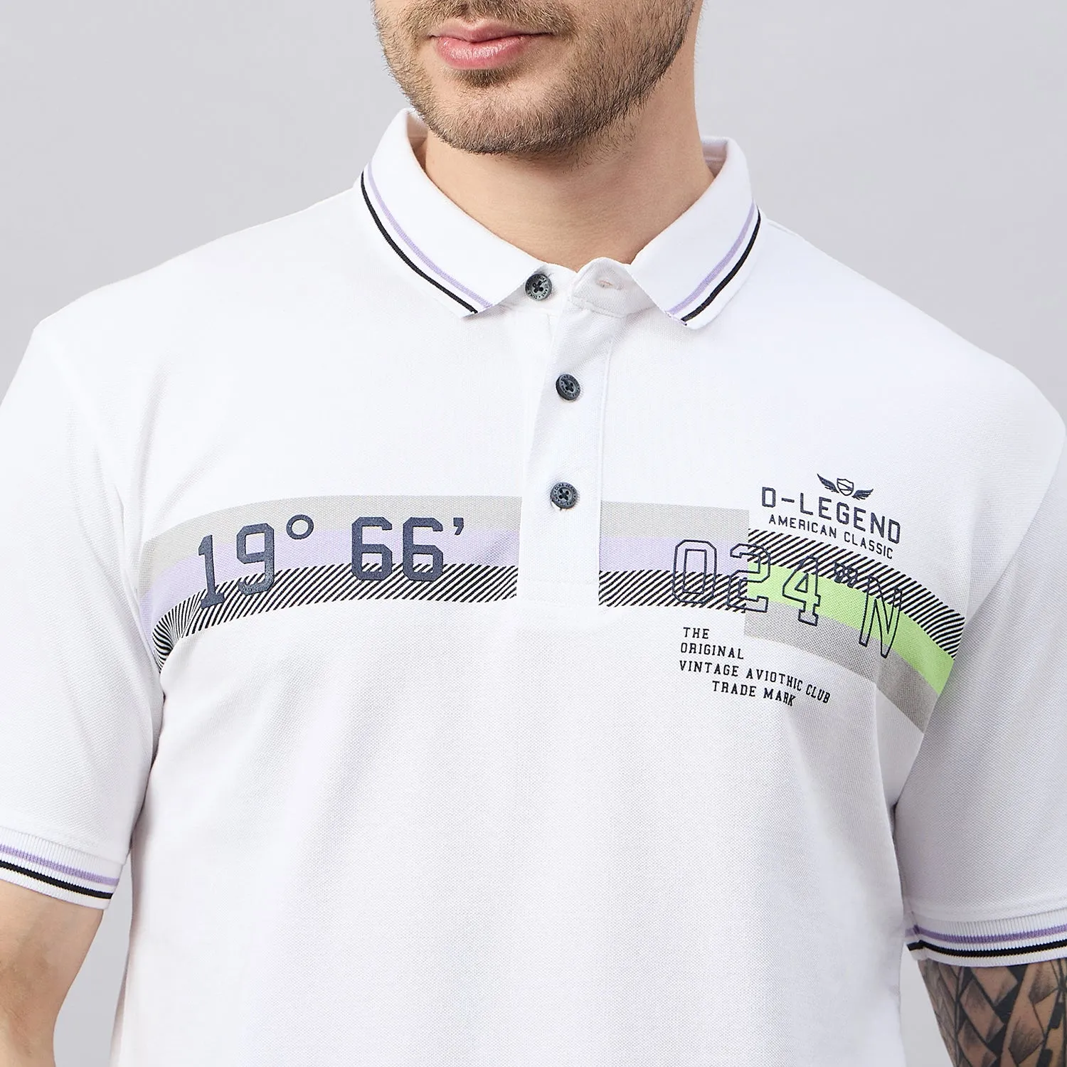 Duke Men Half Sleeve Cotton Polo Tshirt (ON3169)