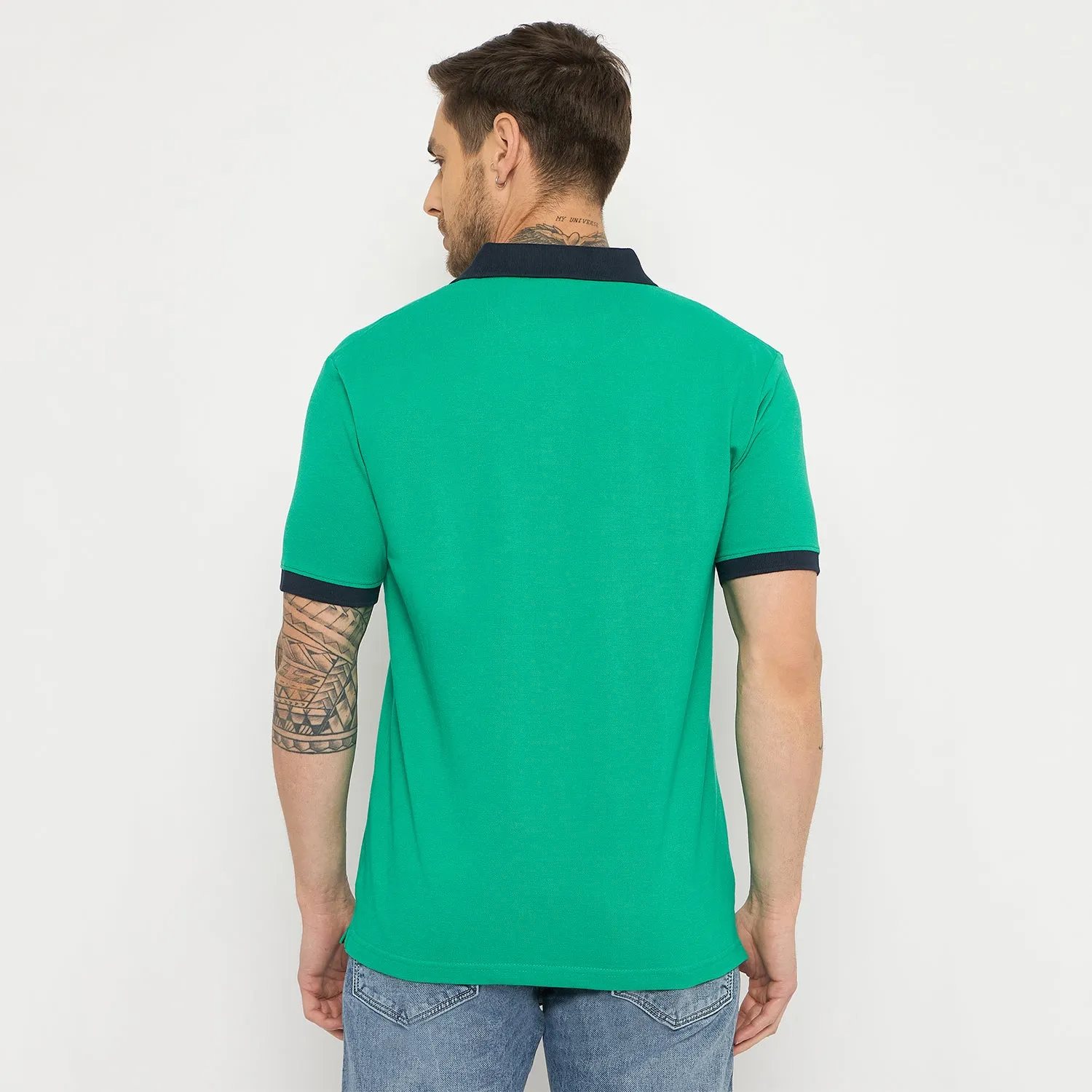 Duke Men Half Sleeve Cotton Tshirt (ONLF305)