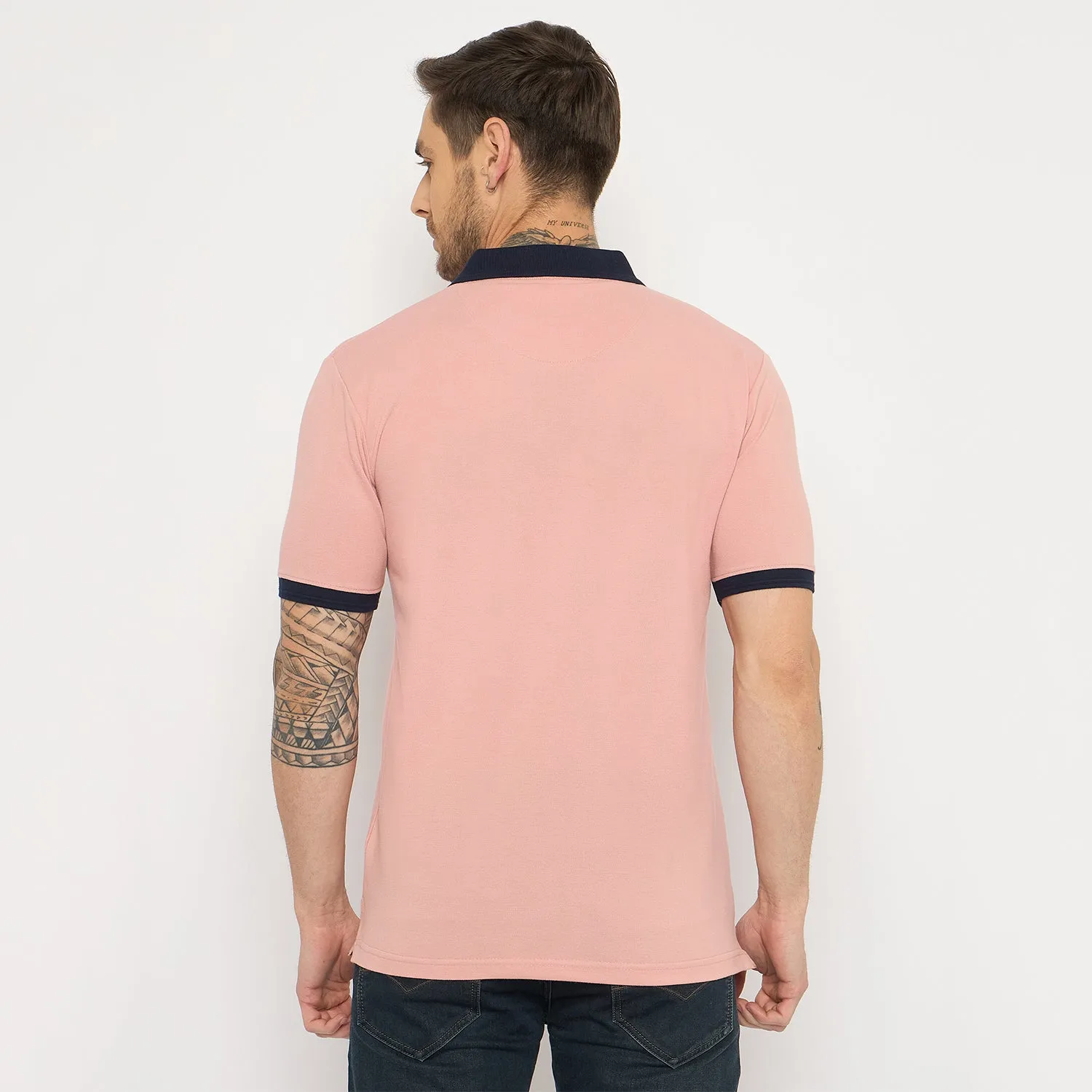 Duke Men Half Sleeve Cotton Tshirt (ONLF305)