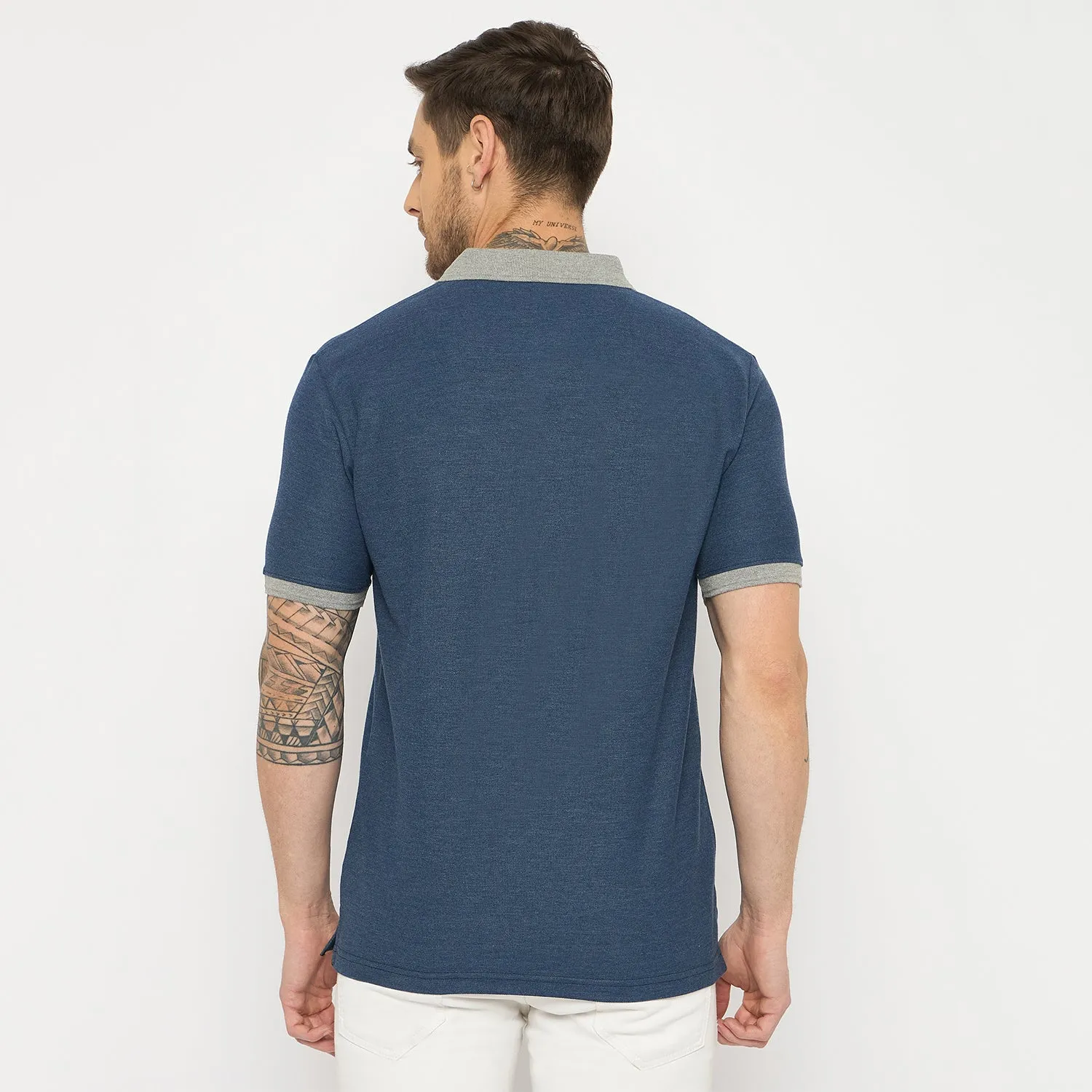 Duke Men Half Sleeve Cotton Tshirt (ONLF305)