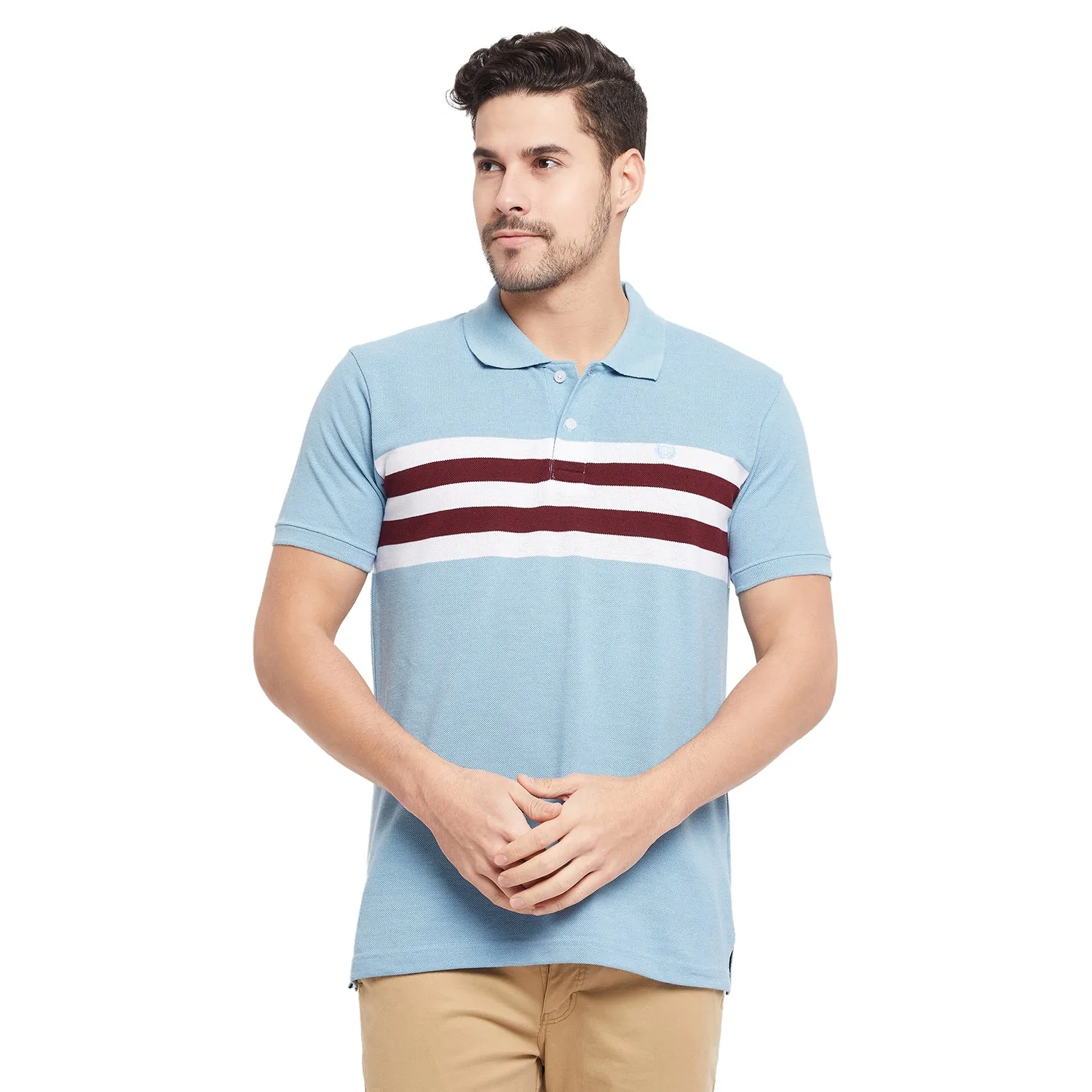 Duke Stardust Men Half Sleeve Cotton T-shirt (LF5371)