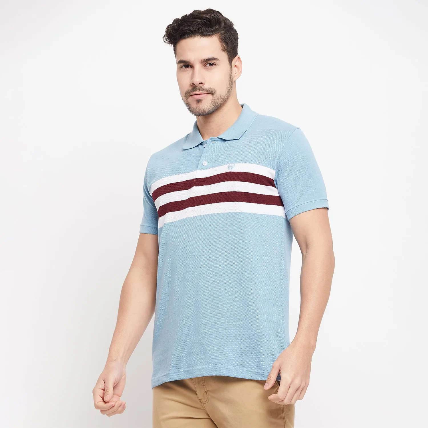 Duke Stardust Men Half Sleeve Cotton T-shirt (LF5371)