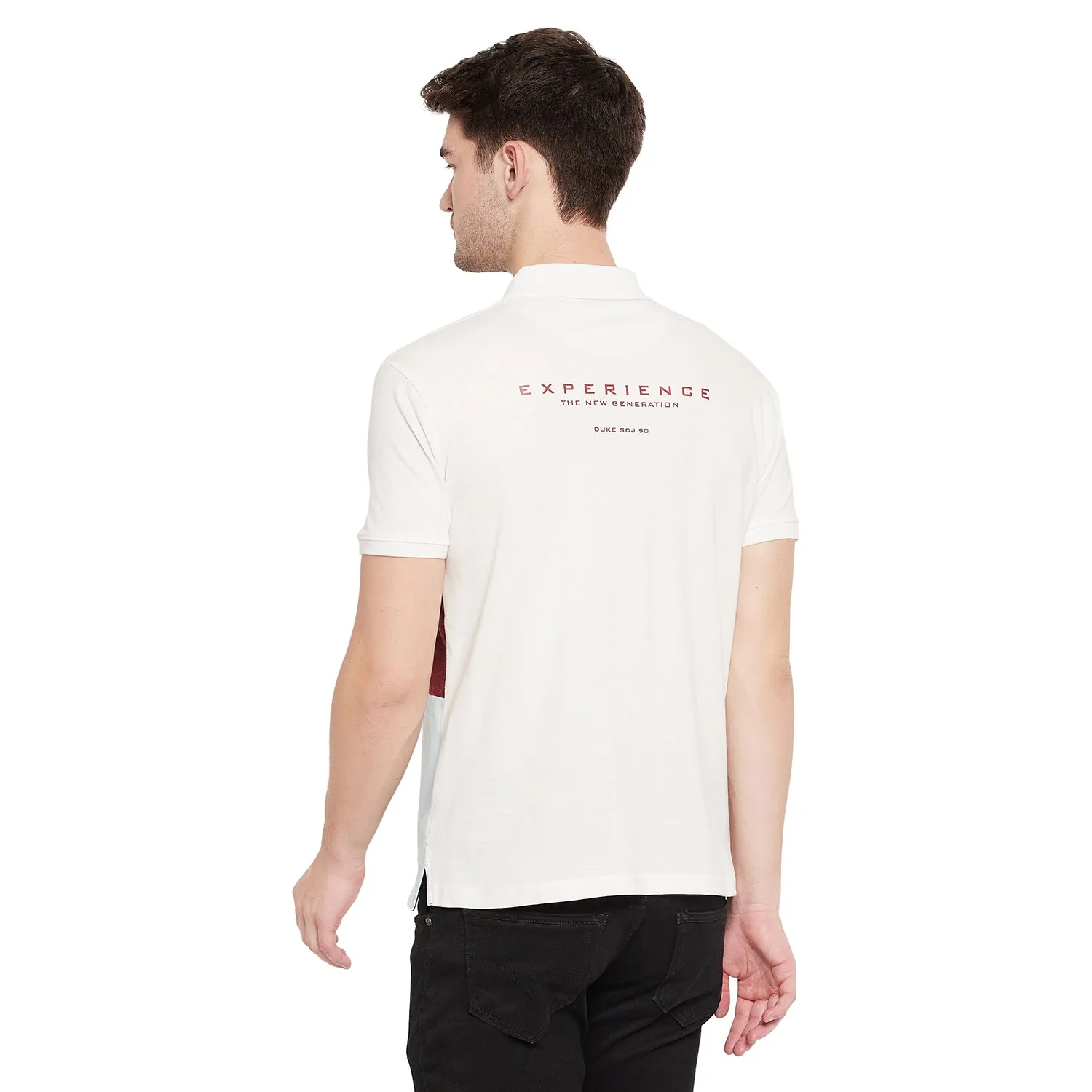 Duke Stardust Men Half Sleeve Cotton T-shirt (LF5383)