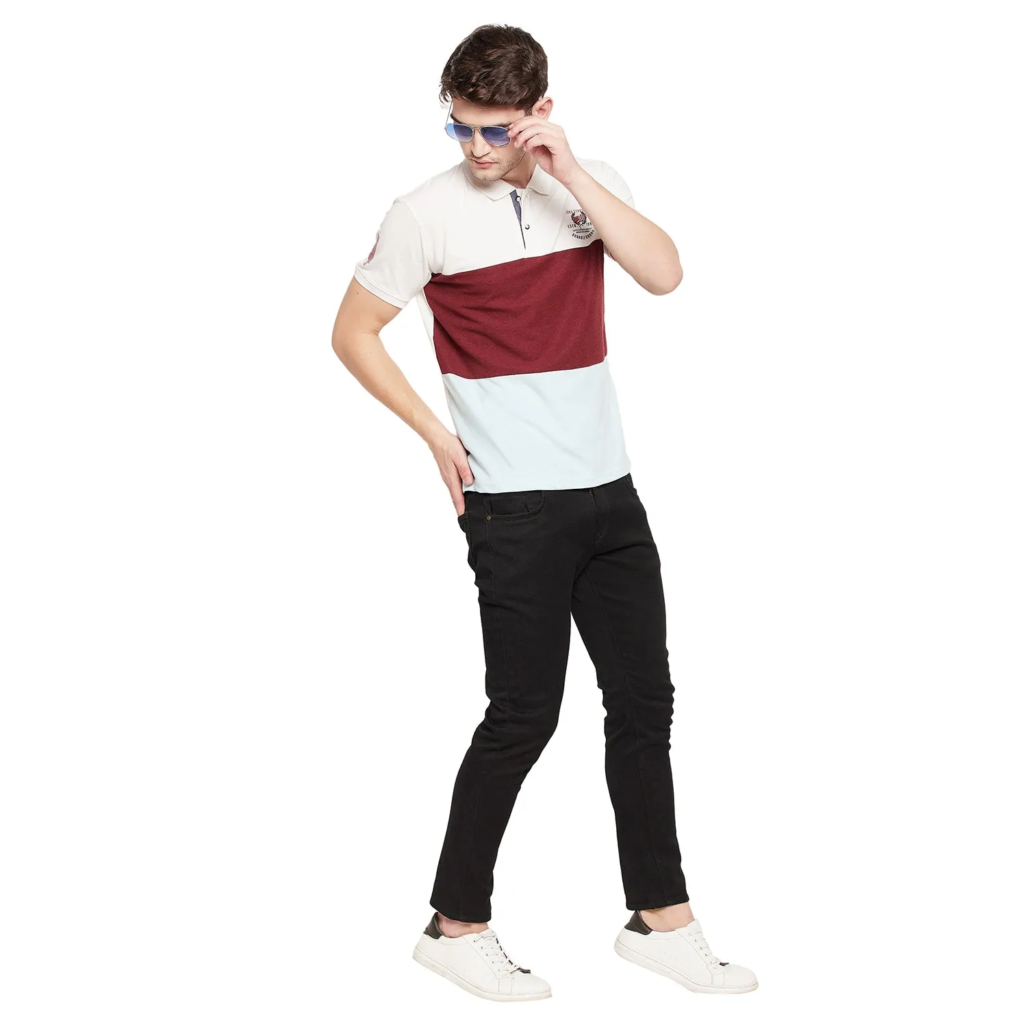 Duke Stardust Men Half Sleeve Cotton T-shirt (LF5383)