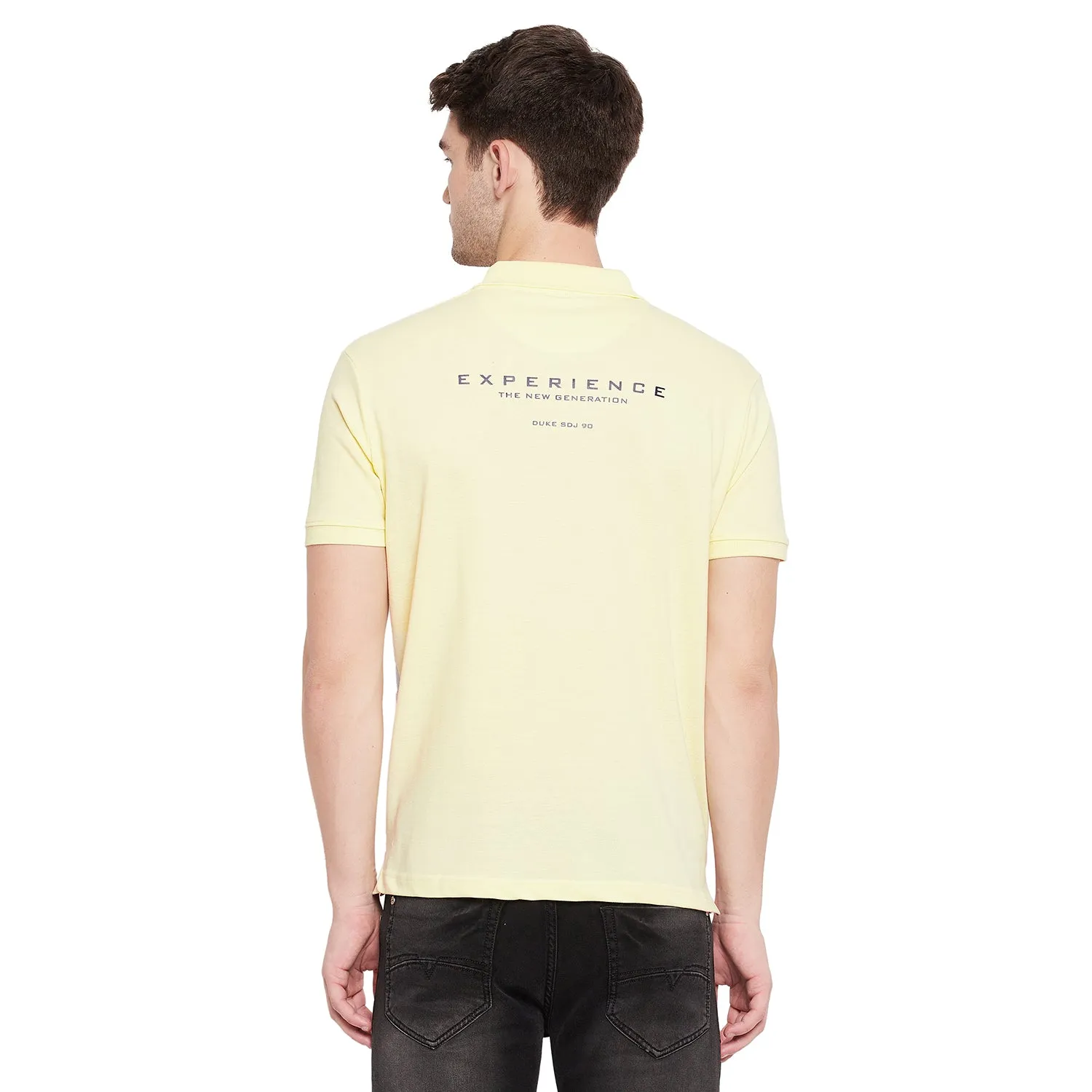 Duke Stardust Men Half Sleeve Cotton T-shirt (LF5383)