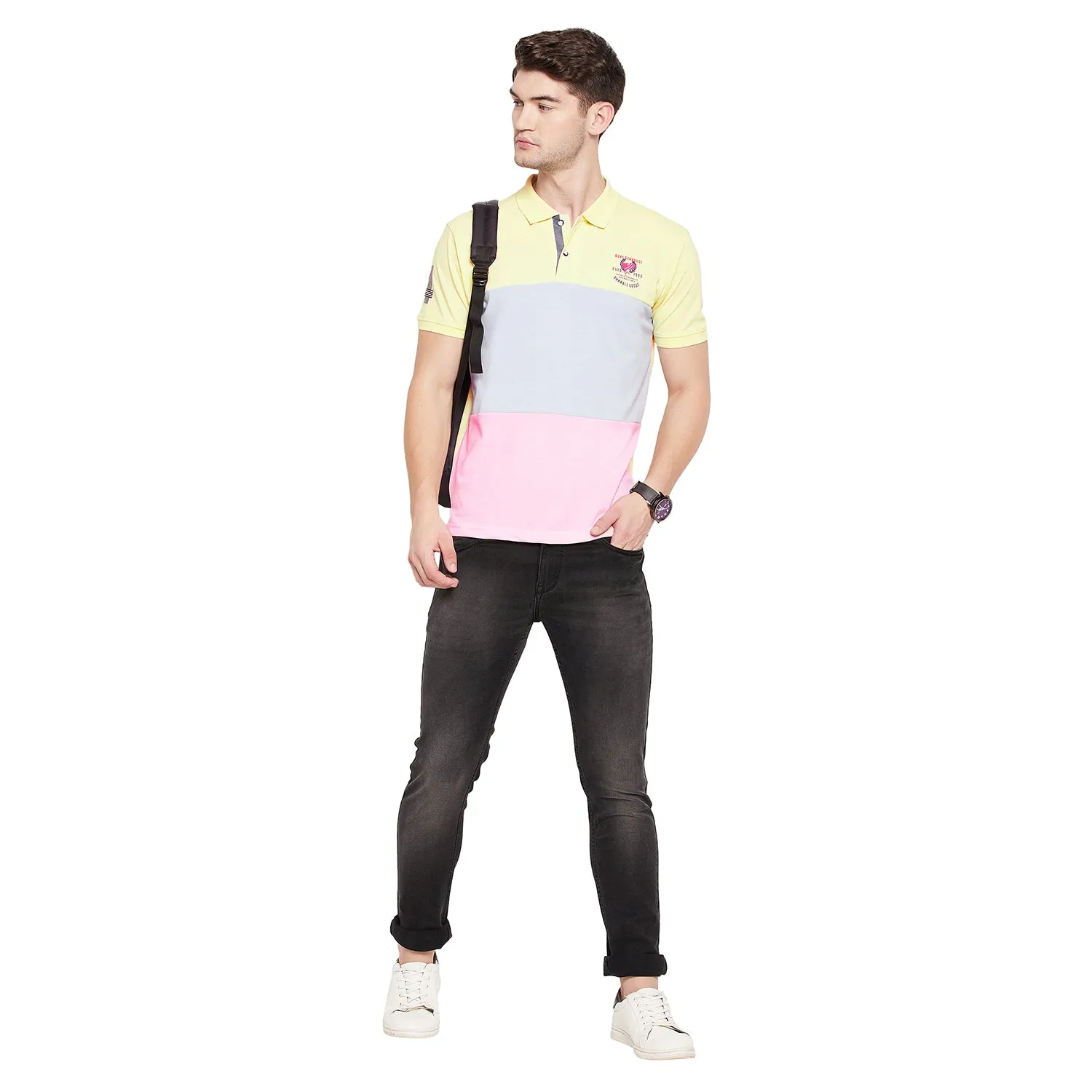 Duke Stardust Men Half Sleeve Cotton T-shirt (LF5383)