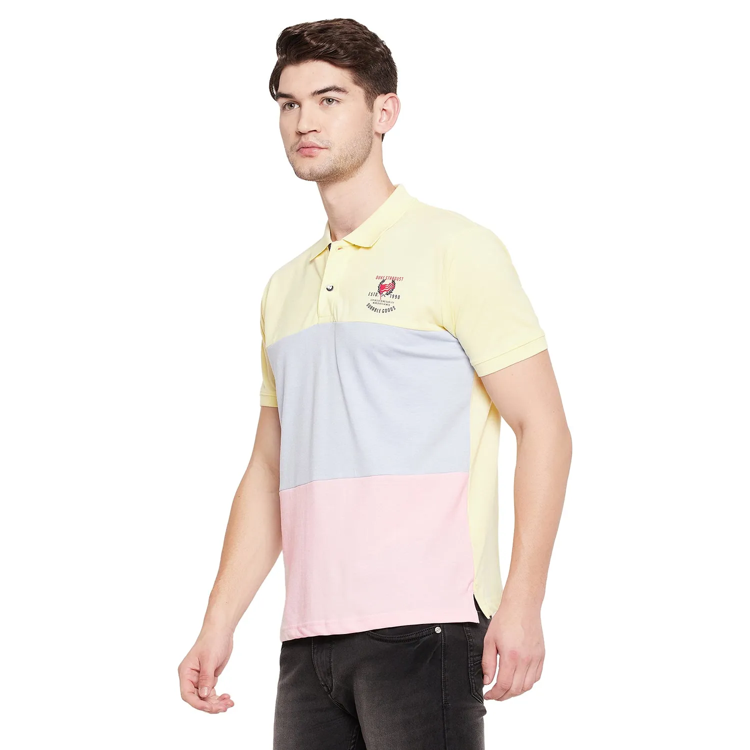 Duke Stardust Men Half Sleeve Cotton T-shirt (LF5383)
