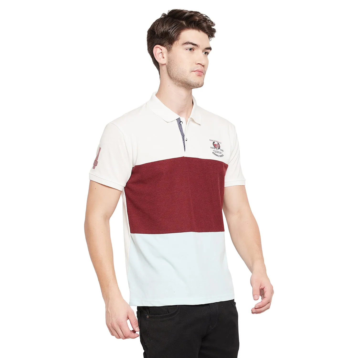 Duke Stardust Men Half Sleeve Cotton T-shirt (LF5383)