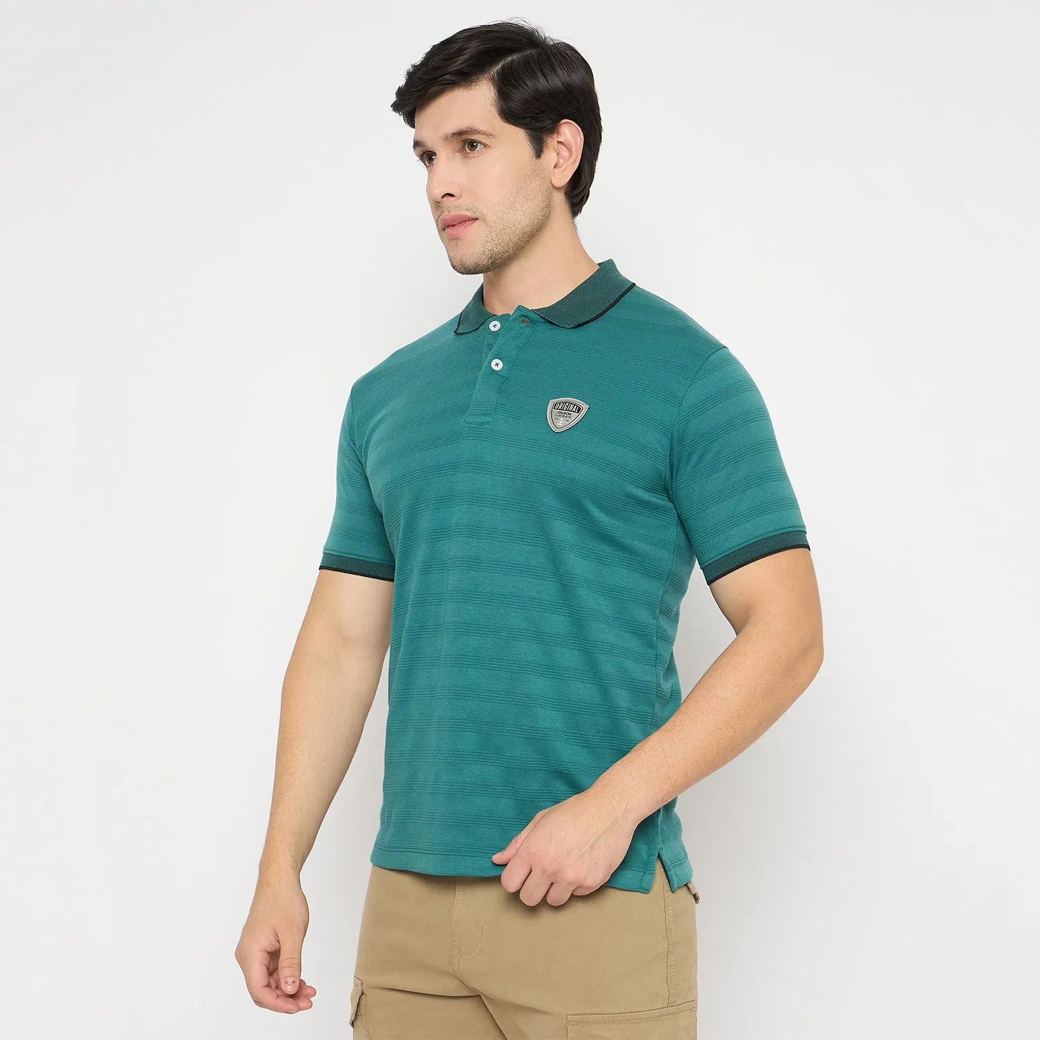 Duke Stardust Men Half Sleeve Cotton T-shirt (LF7297)