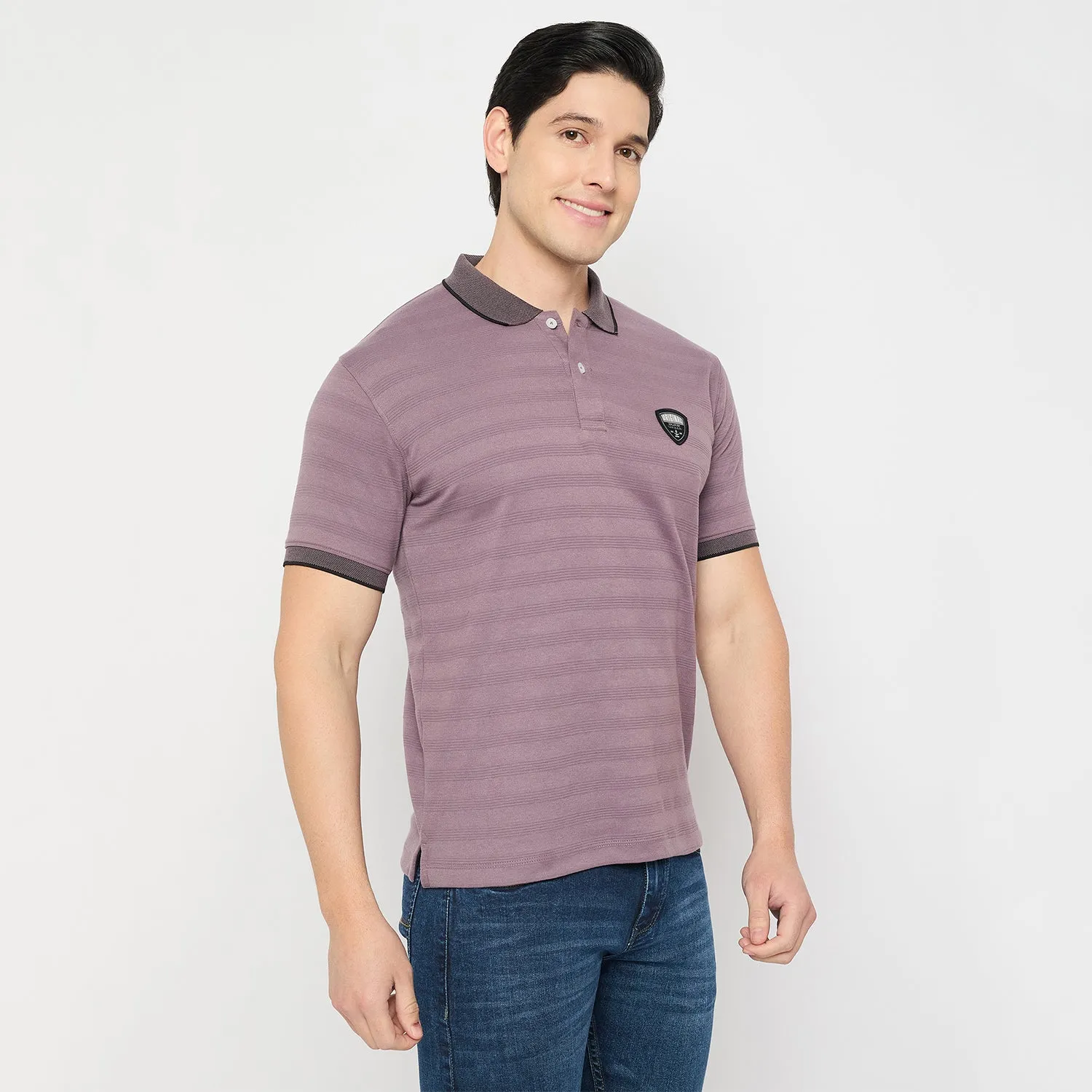 Duke Stardust Men Half Sleeve Cotton T-shirt (LF7297)