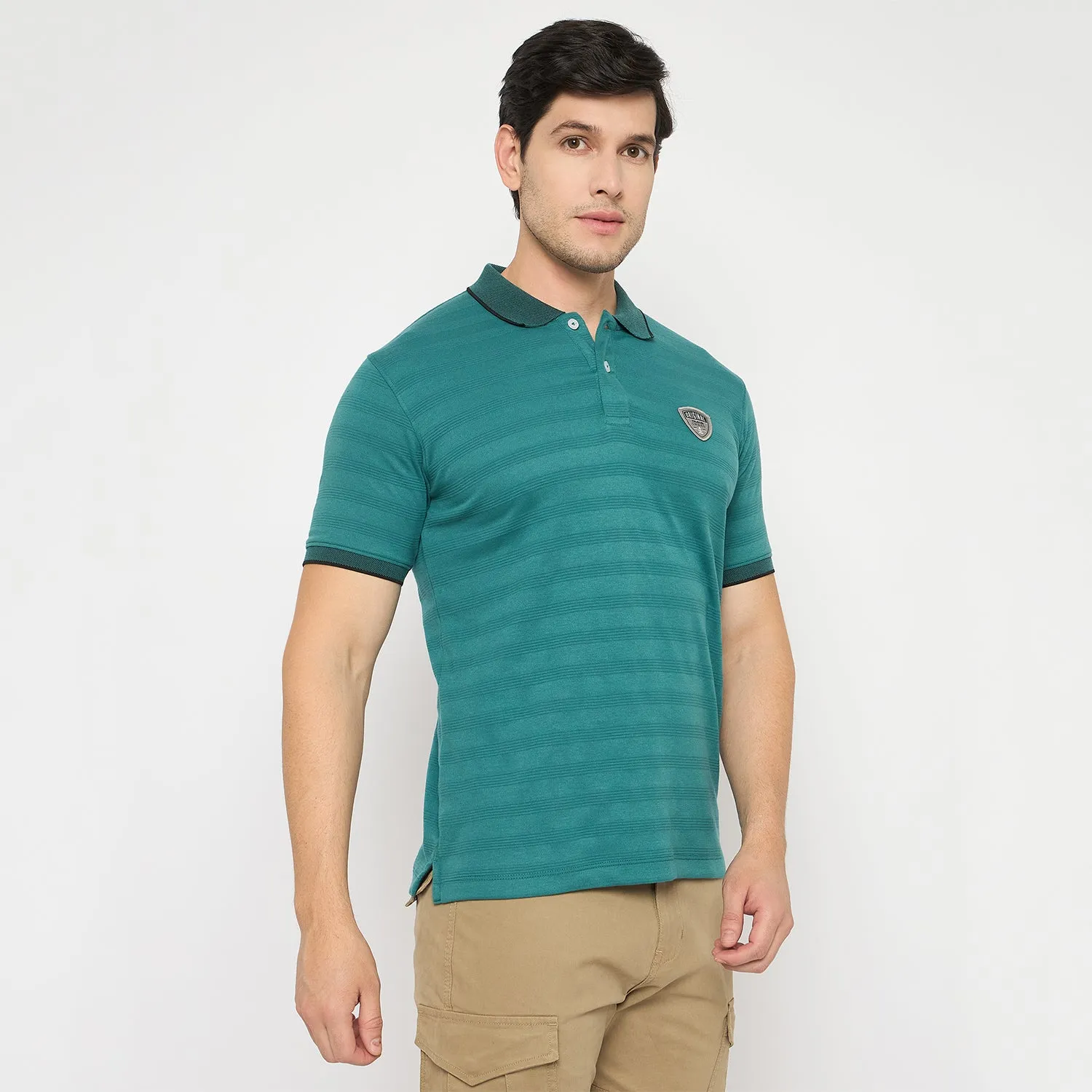Duke Stardust Men Half Sleeve Cotton T-shirt (LF7297)