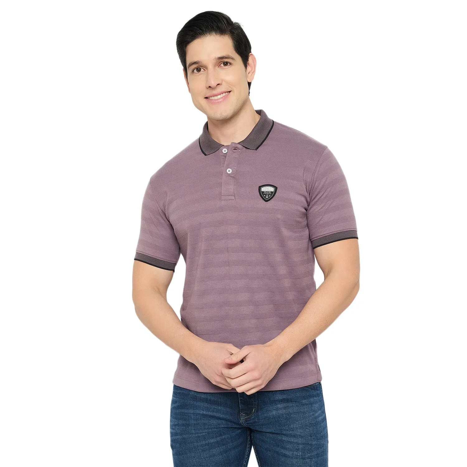 Duke Stardust Men Half Sleeve Cotton T-shirt (LF7297)