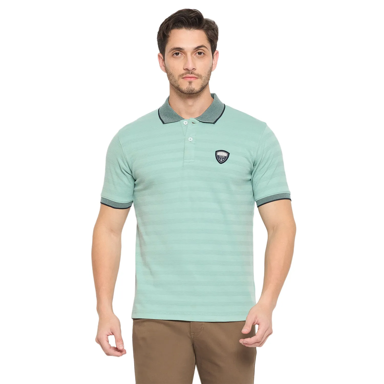 Duke Stardust Men Half Sleeve Cotton T-shirt (LF7297)