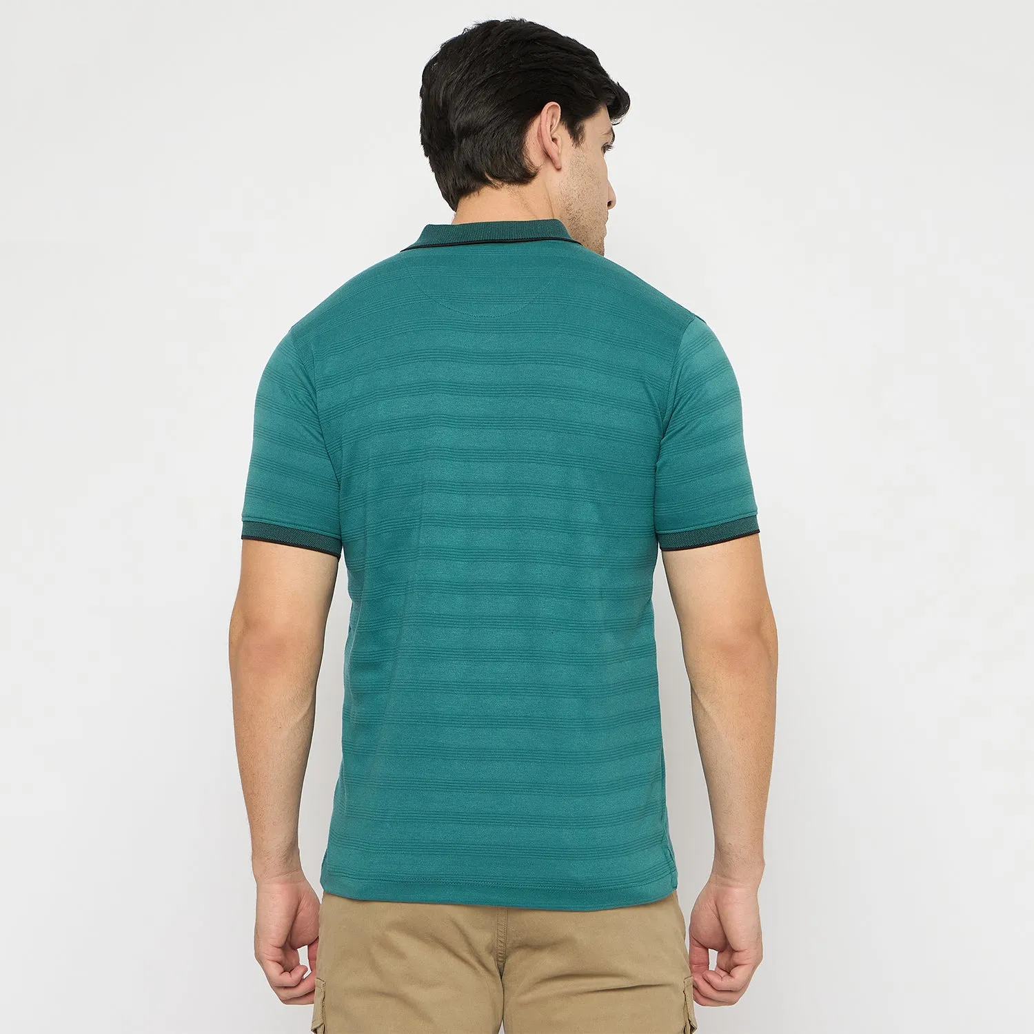 Duke Stardust Men Half Sleeve Cotton T-shirt (LF7297)