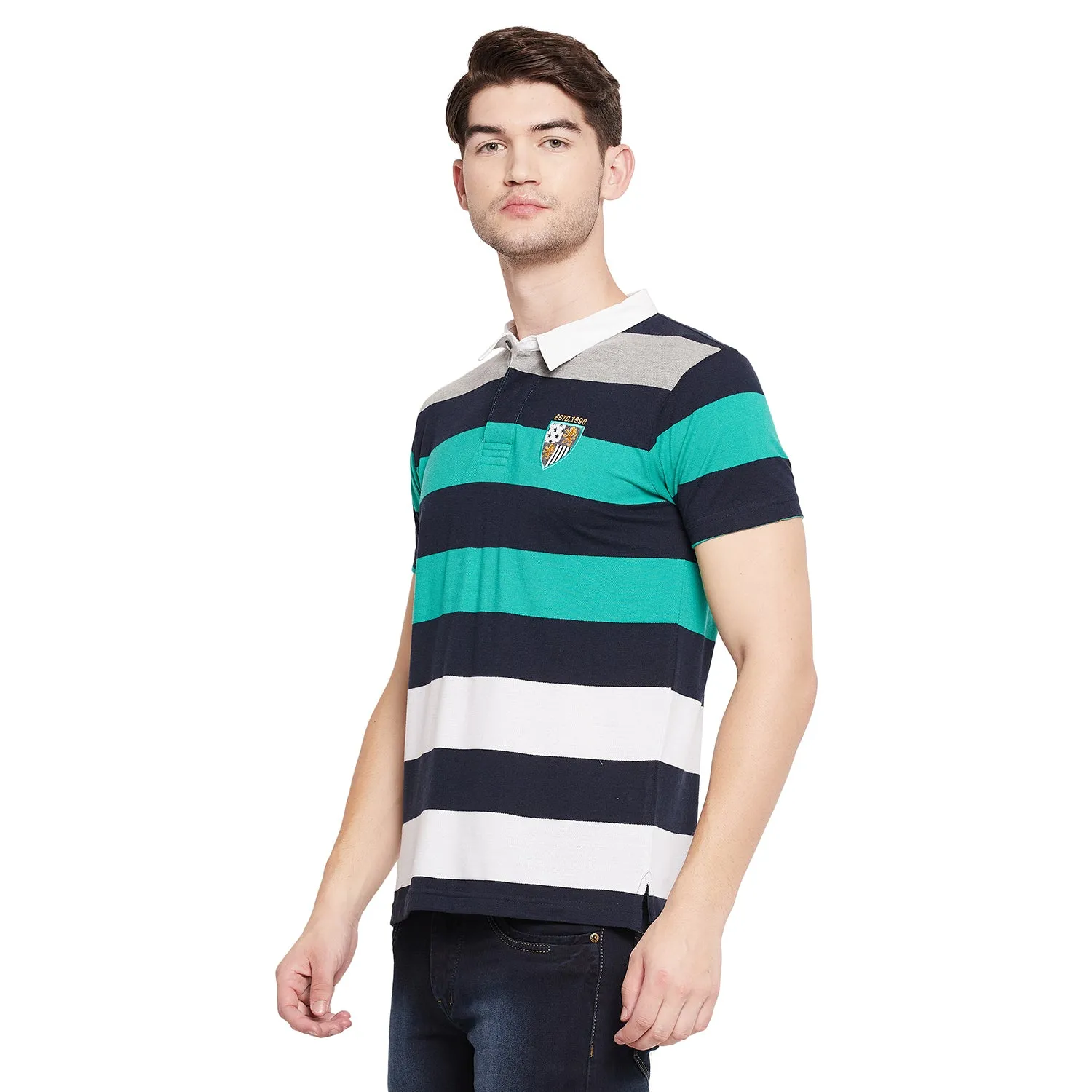 Duke Stardust Men Half Sleeve Cotton T-shirt (MTLF327)