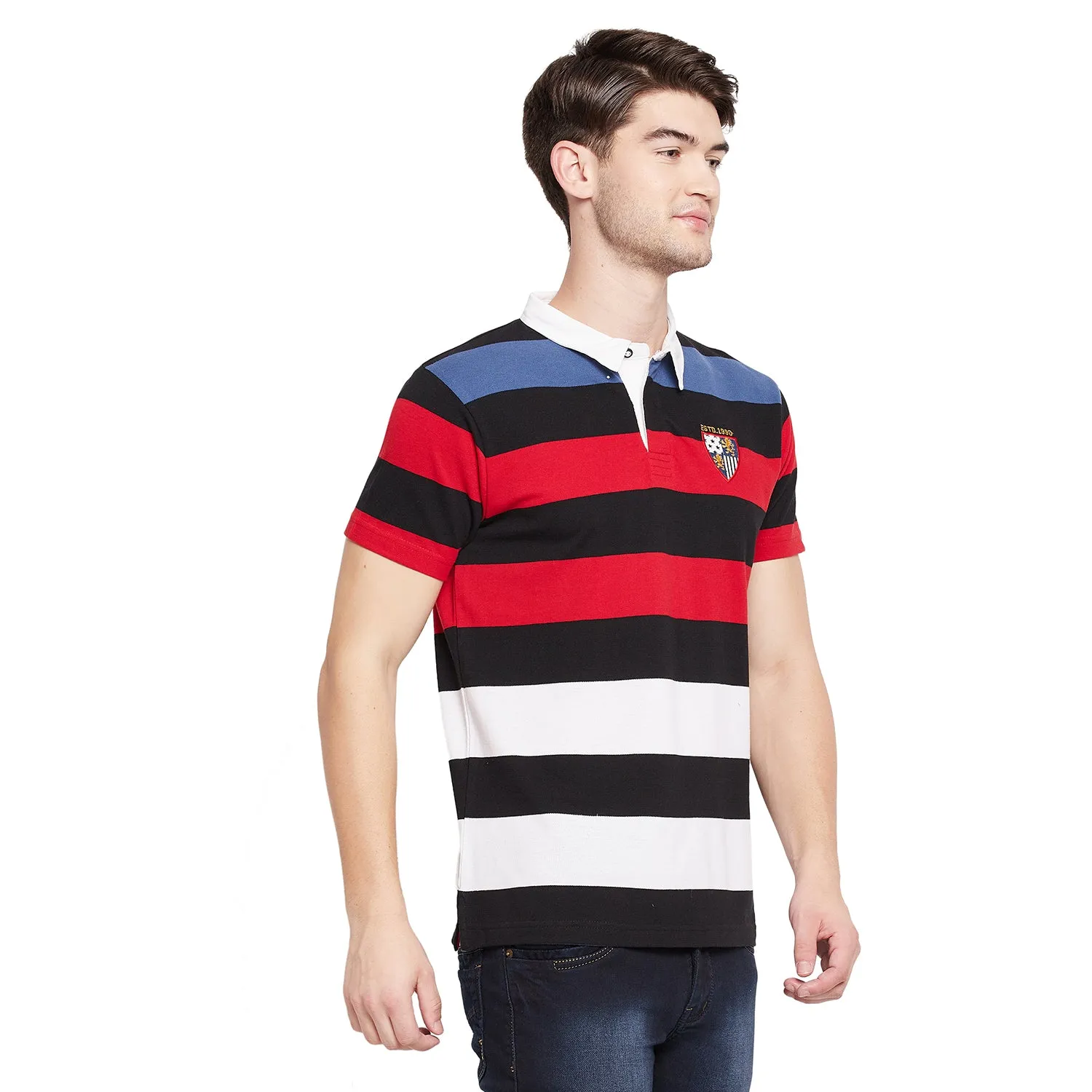 Duke Stardust Men Half Sleeve Cotton T-shirt (MTLF327)