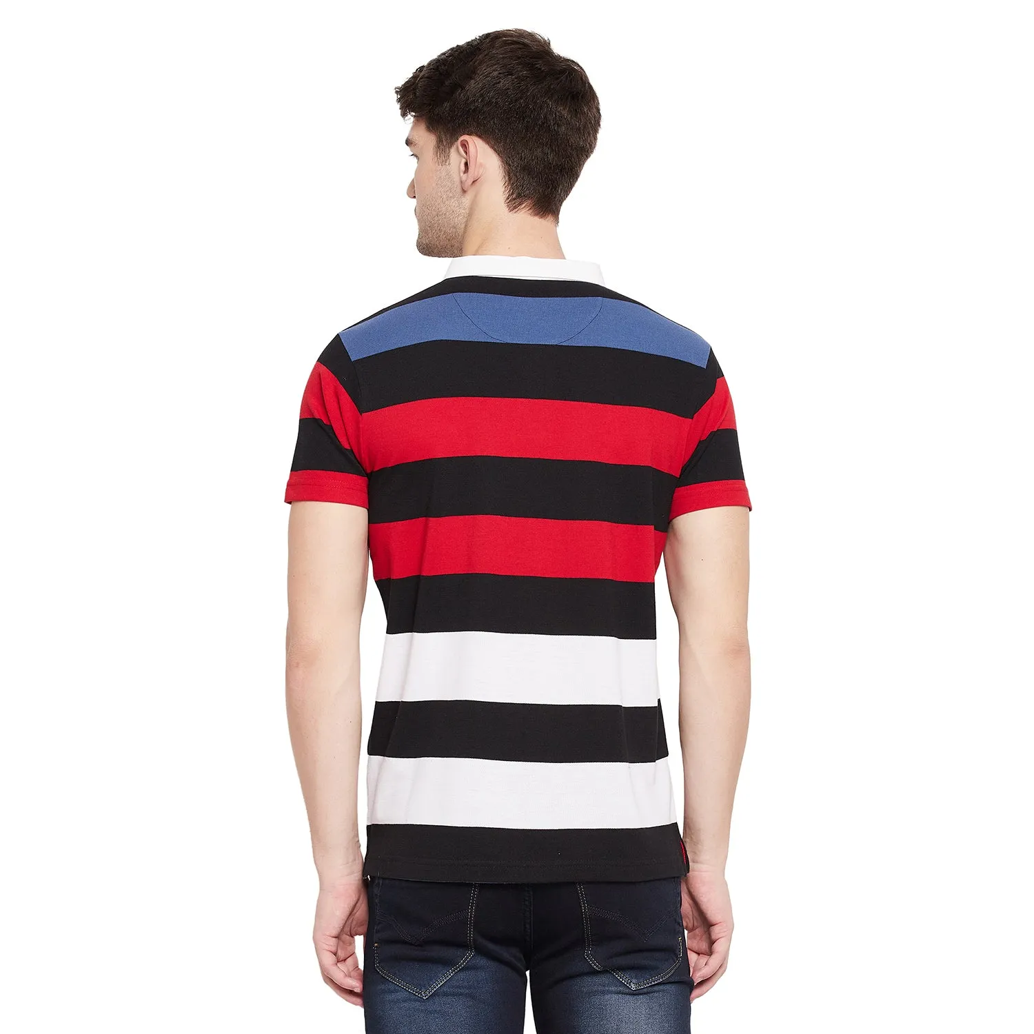 Duke Stardust Men Half Sleeve Cotton T-shirt (MTLF327)