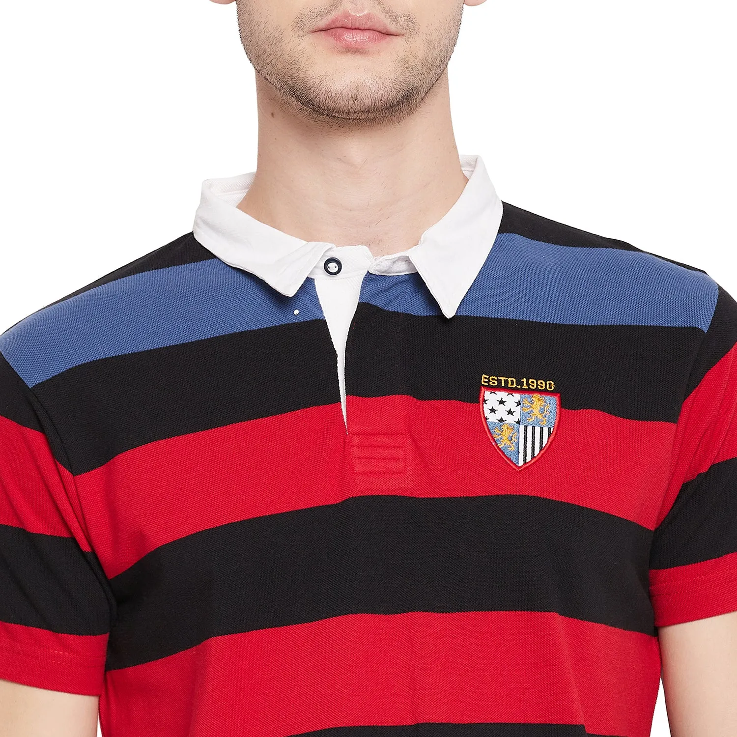 Duke Stardust Men Half Sleeve Cotton T-shirt (MTLF327)