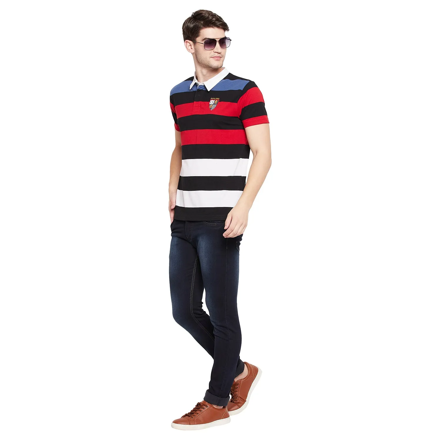 Duke Stardust Men Half Sleeve Cotton T-shirt (MTLF327)