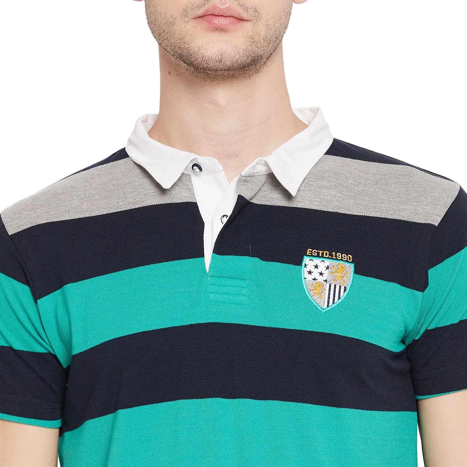 Duke Stardust Men Half Sleeve Cotton T-shirt (MTLF327)