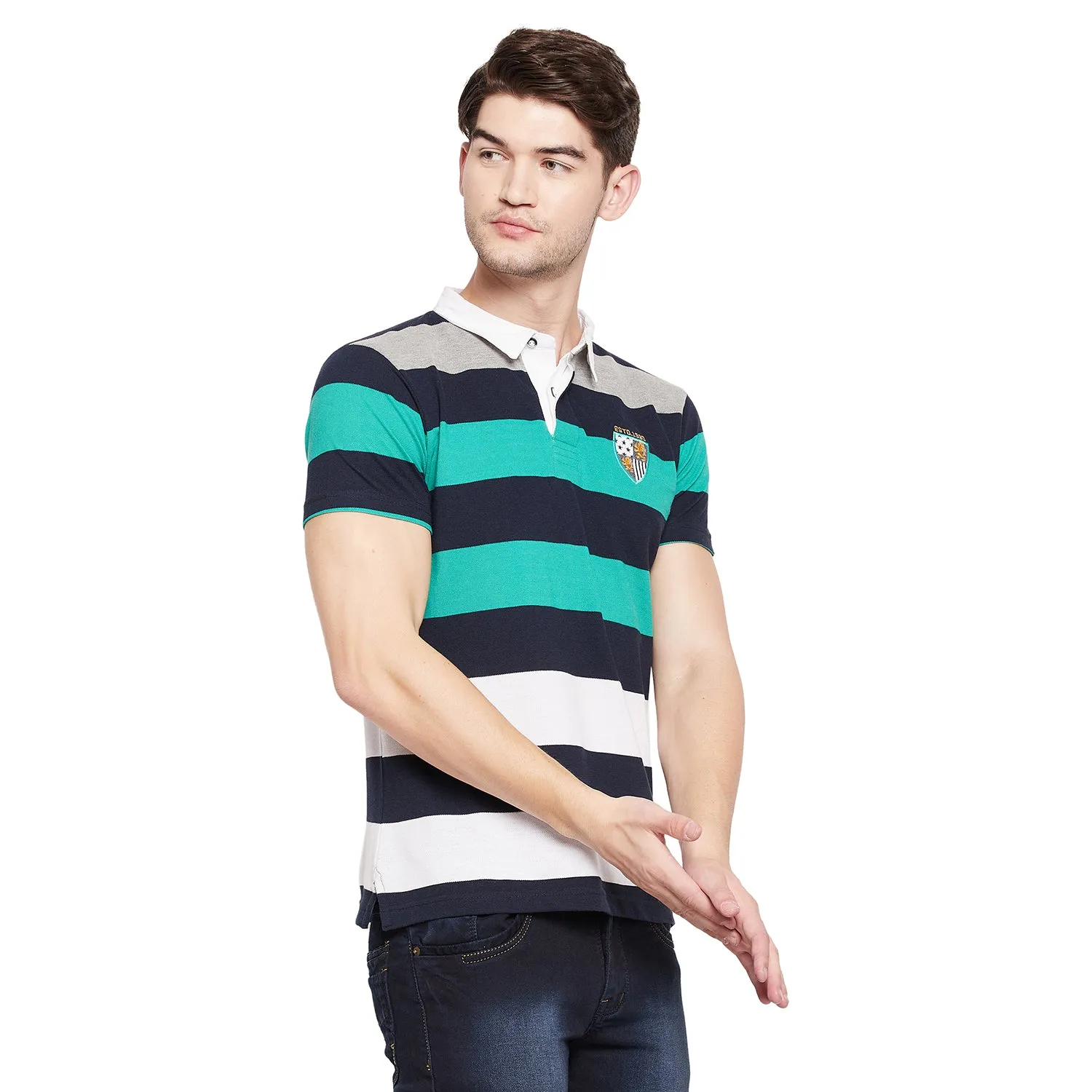 Duke Stardust Men Half Sleeve Cotton T-shirt (MTLF327)