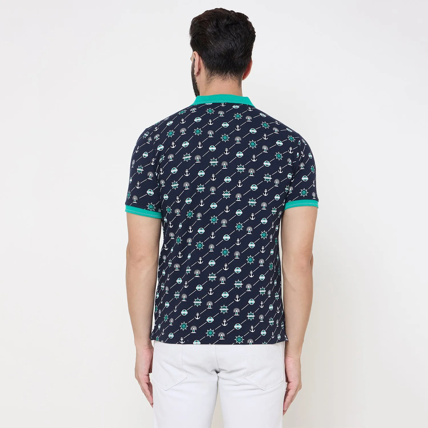 Duke Stardust Men Half Sleeve Cotton Tshirt (LF7239)
