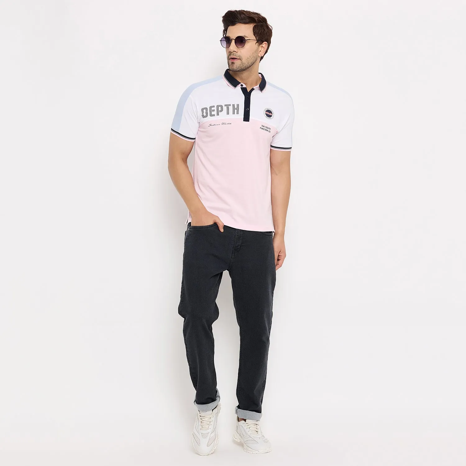 Duke Strardust Men Half Sleeve Cotton T-shirt (LF7190)