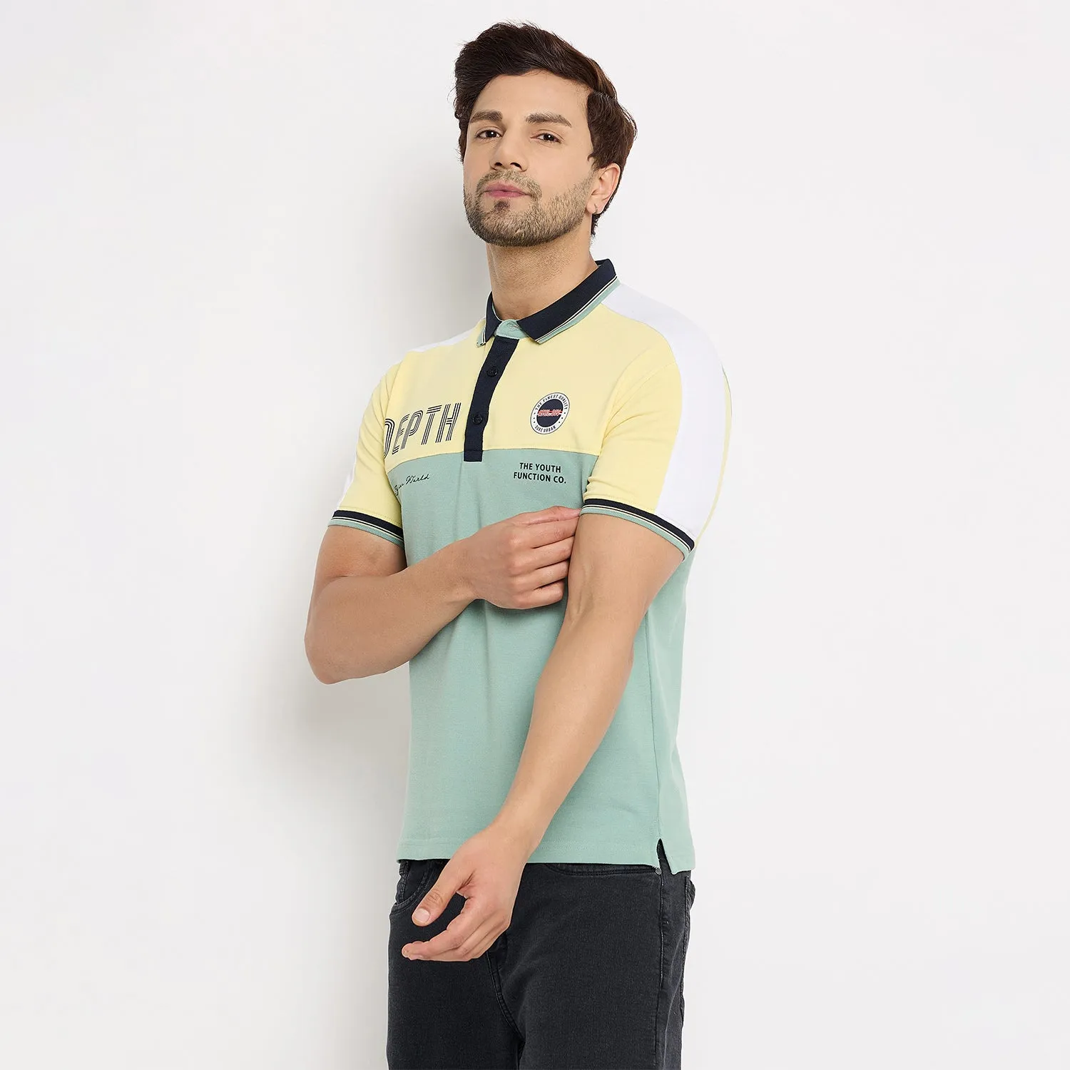 Duke Strardust Men Half Sleeve Cotton T-shirt (LF7190)