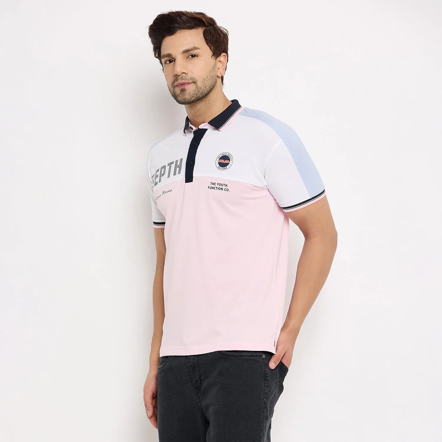 Duke Strardust Men Half Sleeve Cotton T-shirt (LF7190)
