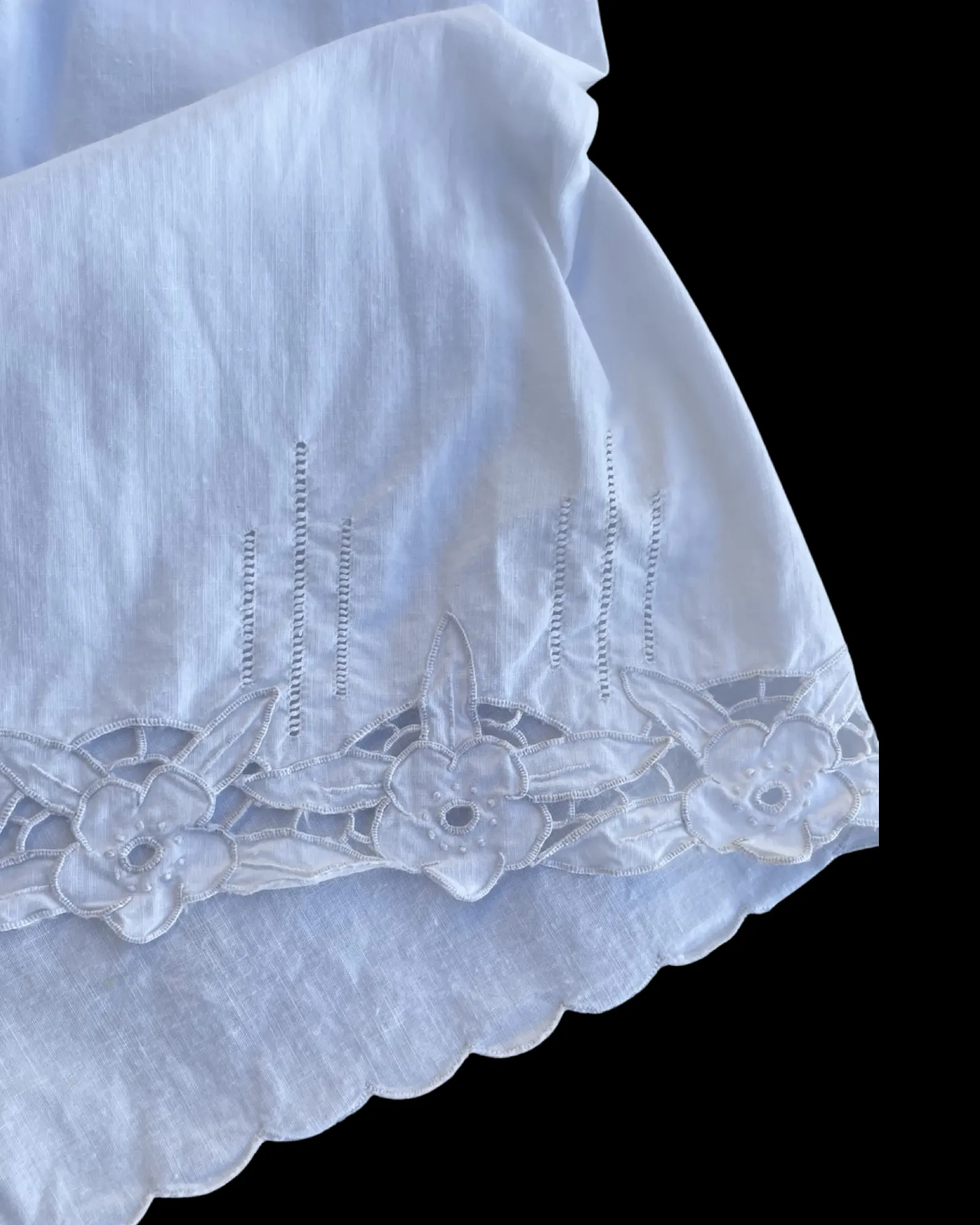 Edwardian Side Button Cotton Tap Shorts/ Bloomers