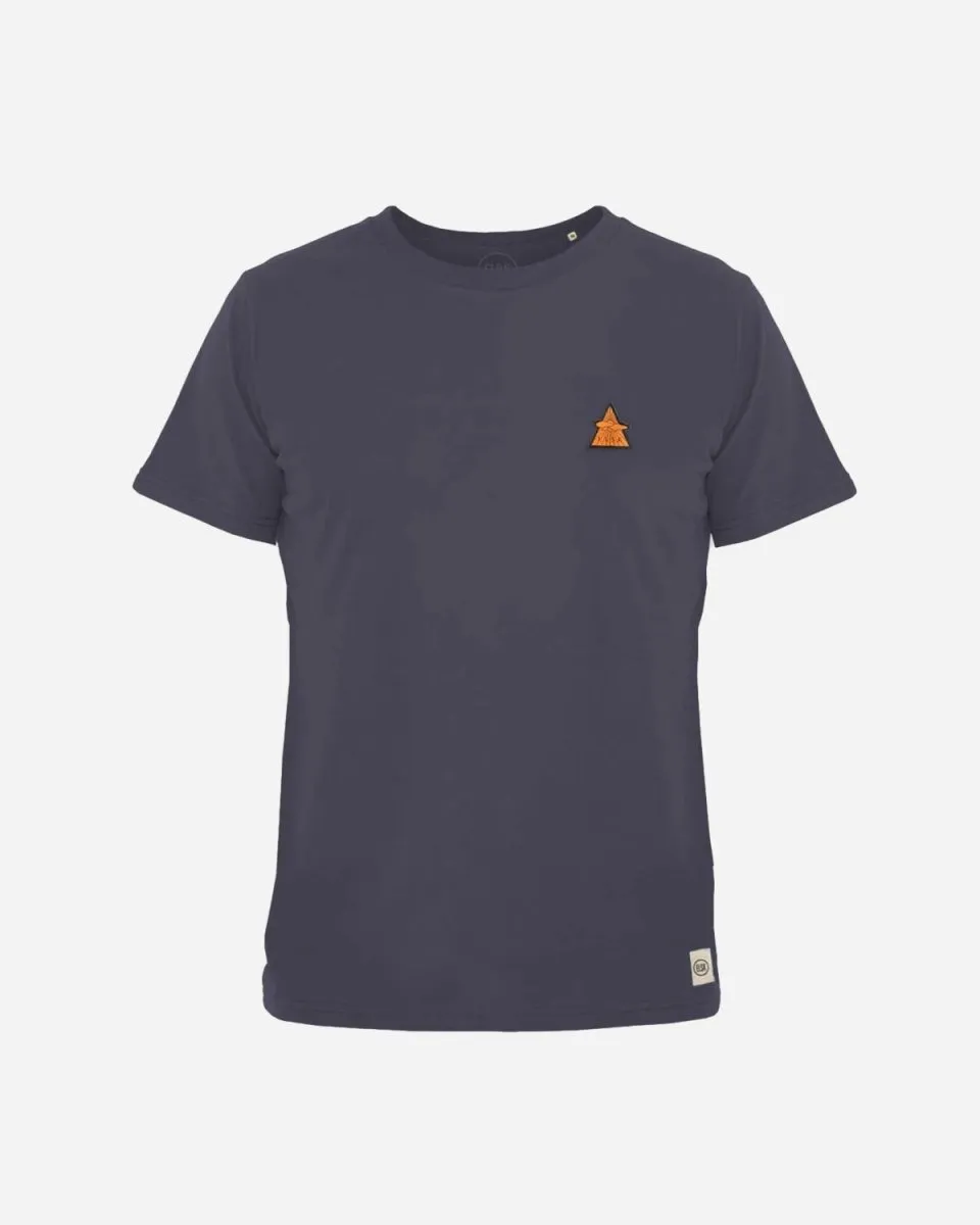 ELSK® RAY PCH BRUSHED T-SHIRT - DARK NAVY
