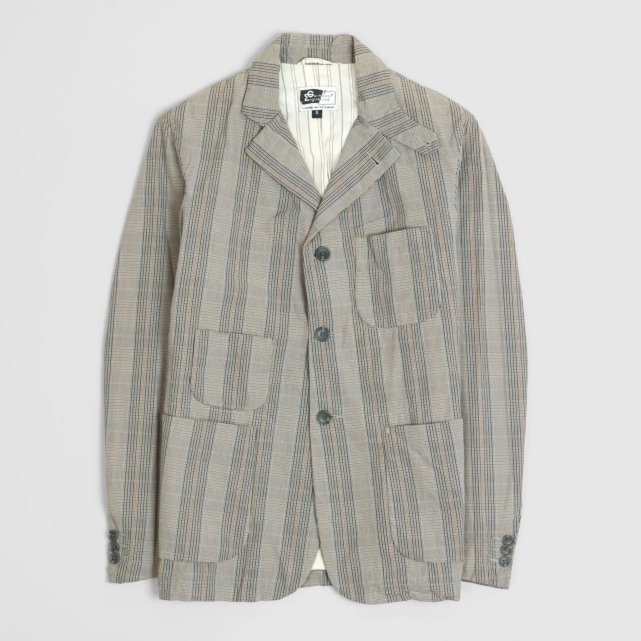Engineered Garments Glen Plaid Blazer