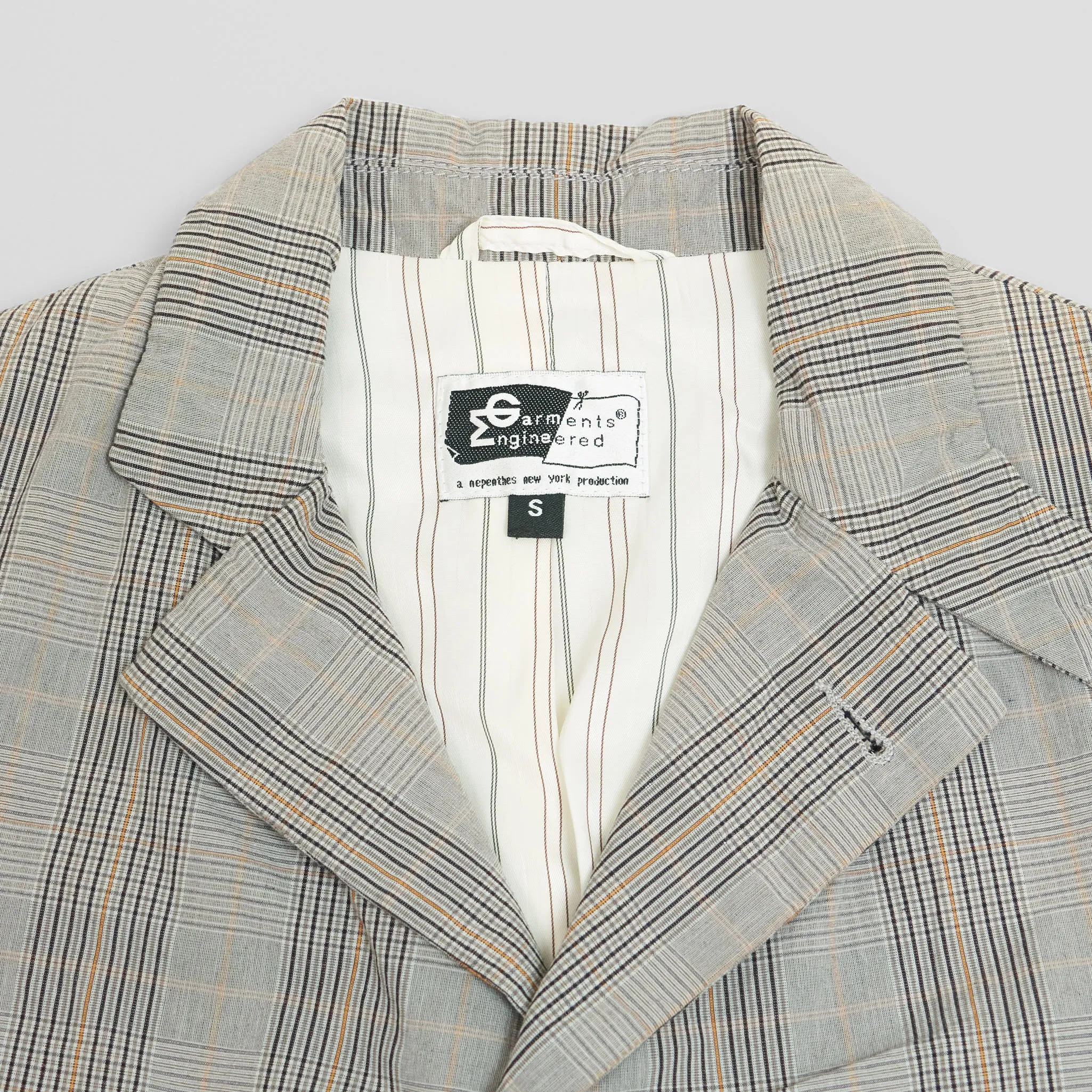 Engineered Garments Glen Plaid Blazer