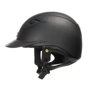 EQ3 Lynx Smooth Top Helmet - Black