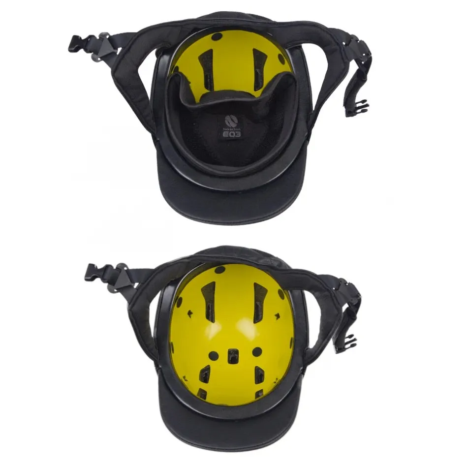 EQ3 Lynx Smooth Top Helmet - Black