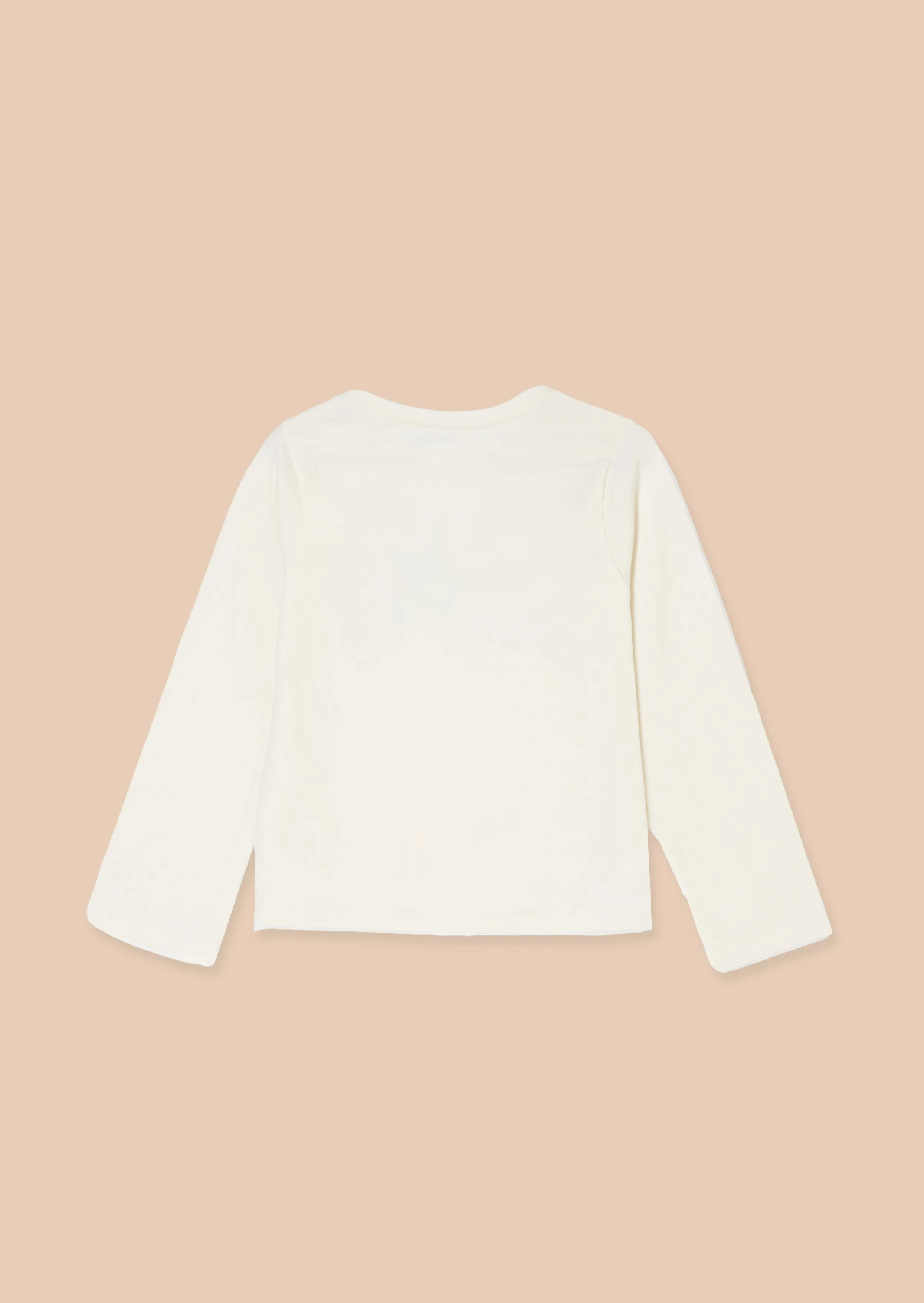 Erin Ivory Long Sleeve Star T