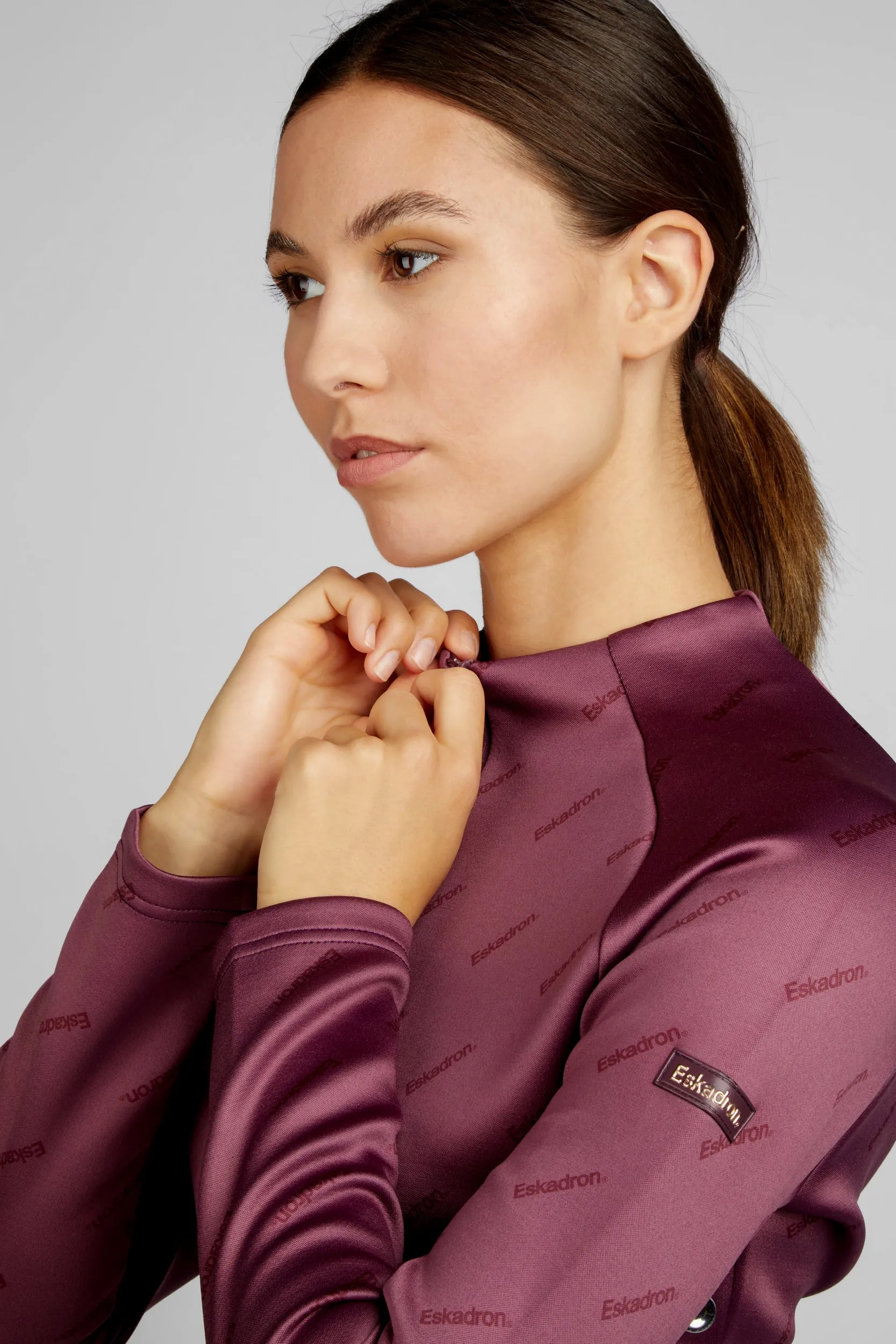 Eskadron Heritage Cassis half-zip jersey shirt