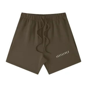 Espresso Brown Relaxed Fit FOG 100% Cotton Shorts