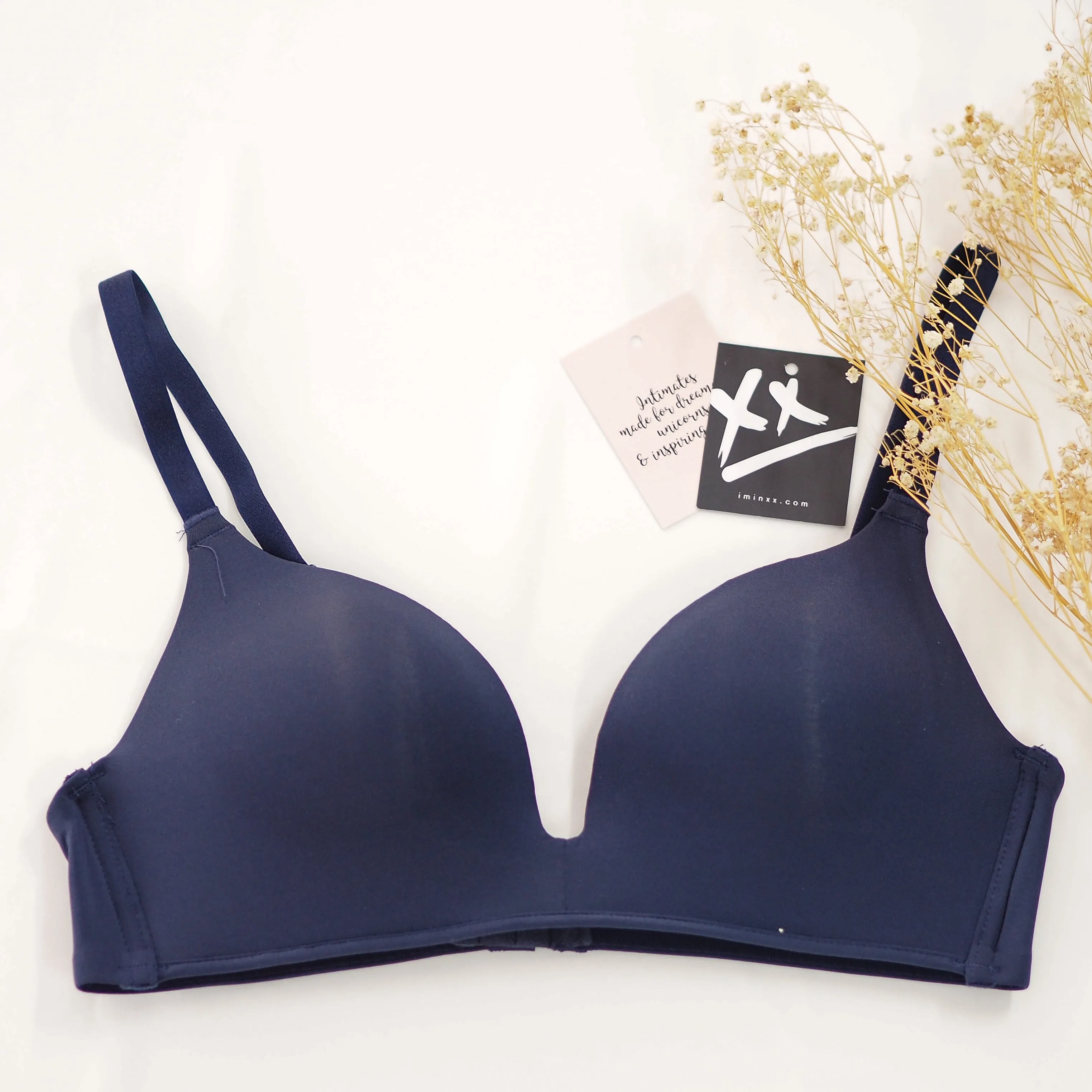 Everyday Carefree Wireless T-Shirt Bra in Twilight Blue (Size M Only)