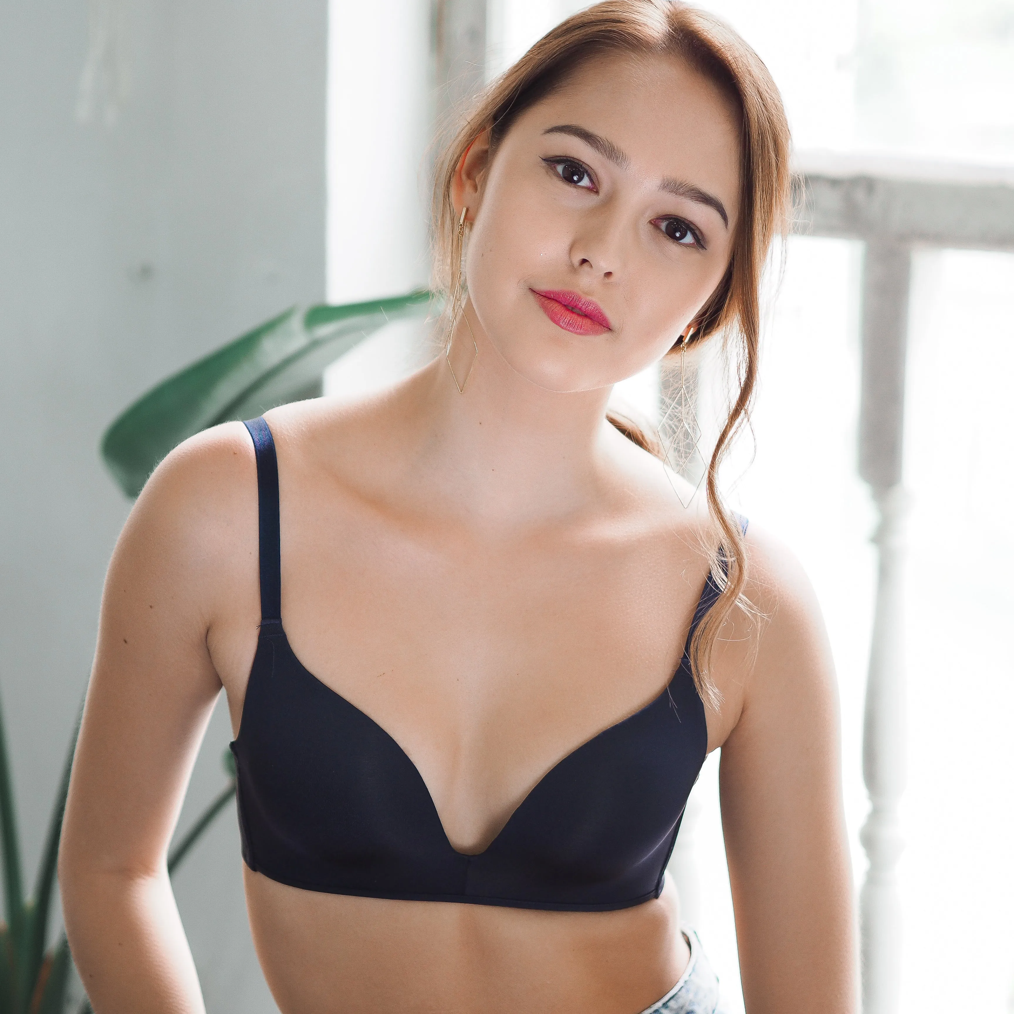 Everyday Carefree Wireless T-Shirt Bra in Twilight Blue (Size M Only)