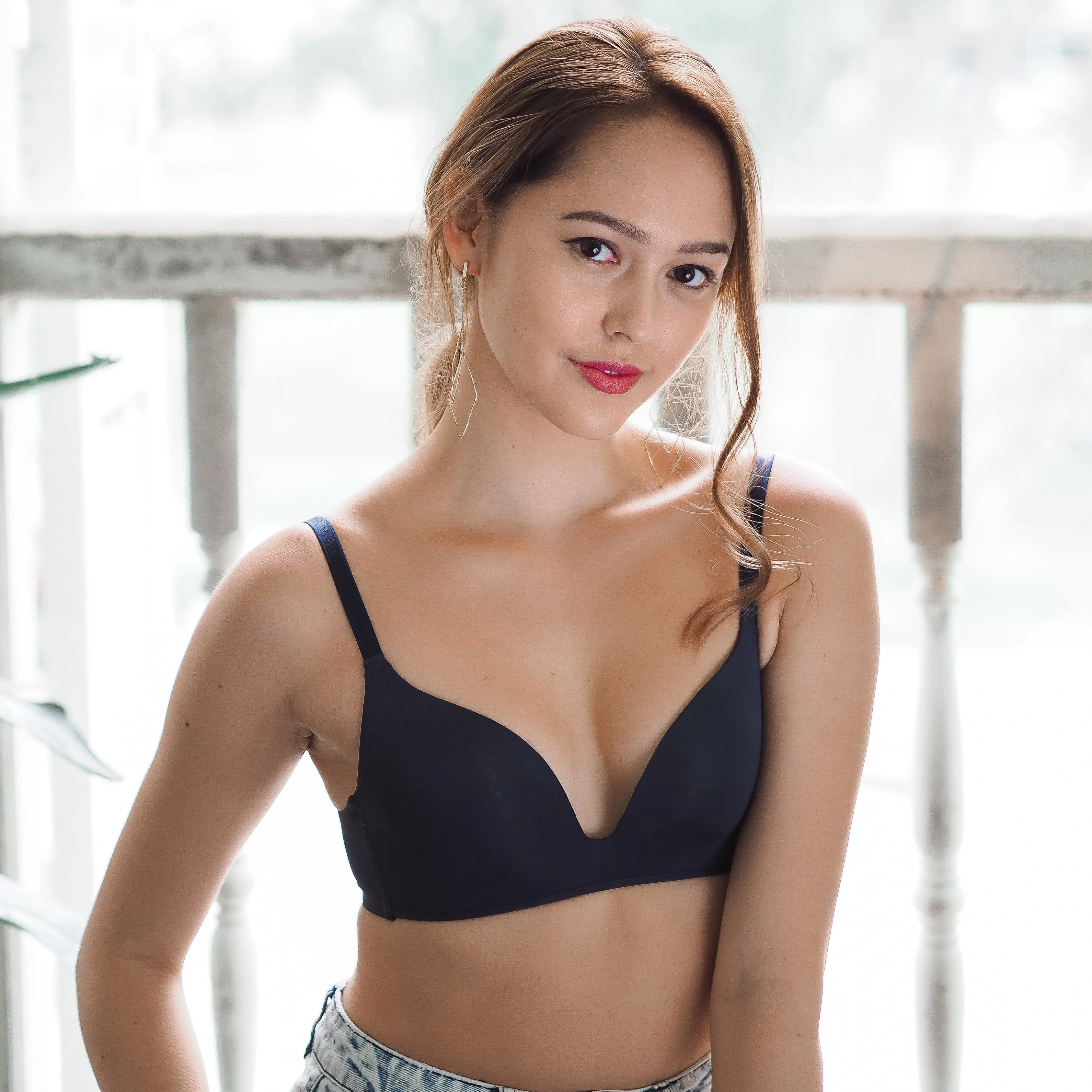 Everyday Carefree Wireless T-Shirt Bra in Twilight Blue (Size M Only)