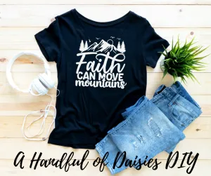 Faith Inspired Black T-Shirts