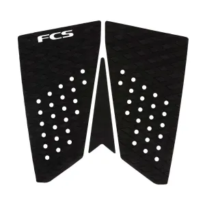 FCS T-3 Surfboard Deck Grip  - Fish Black
