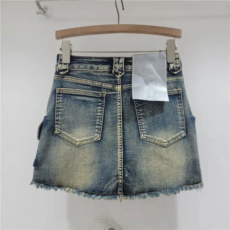 Felecia - Ladies Denim Skorts